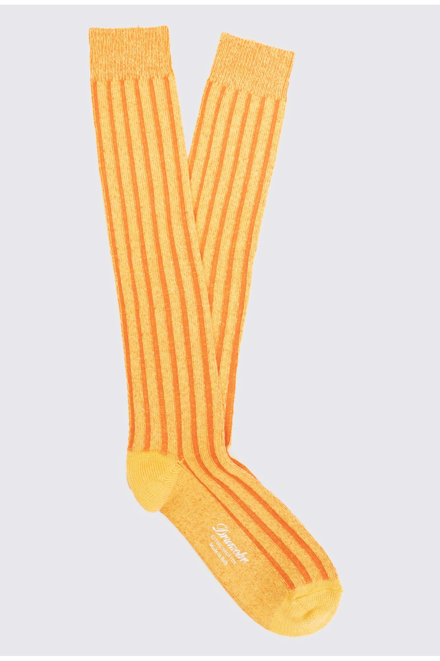 Ribbed Socks with Cashmere