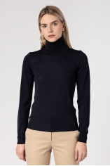Merino Wool Turtleneck Sweater Extrafine
