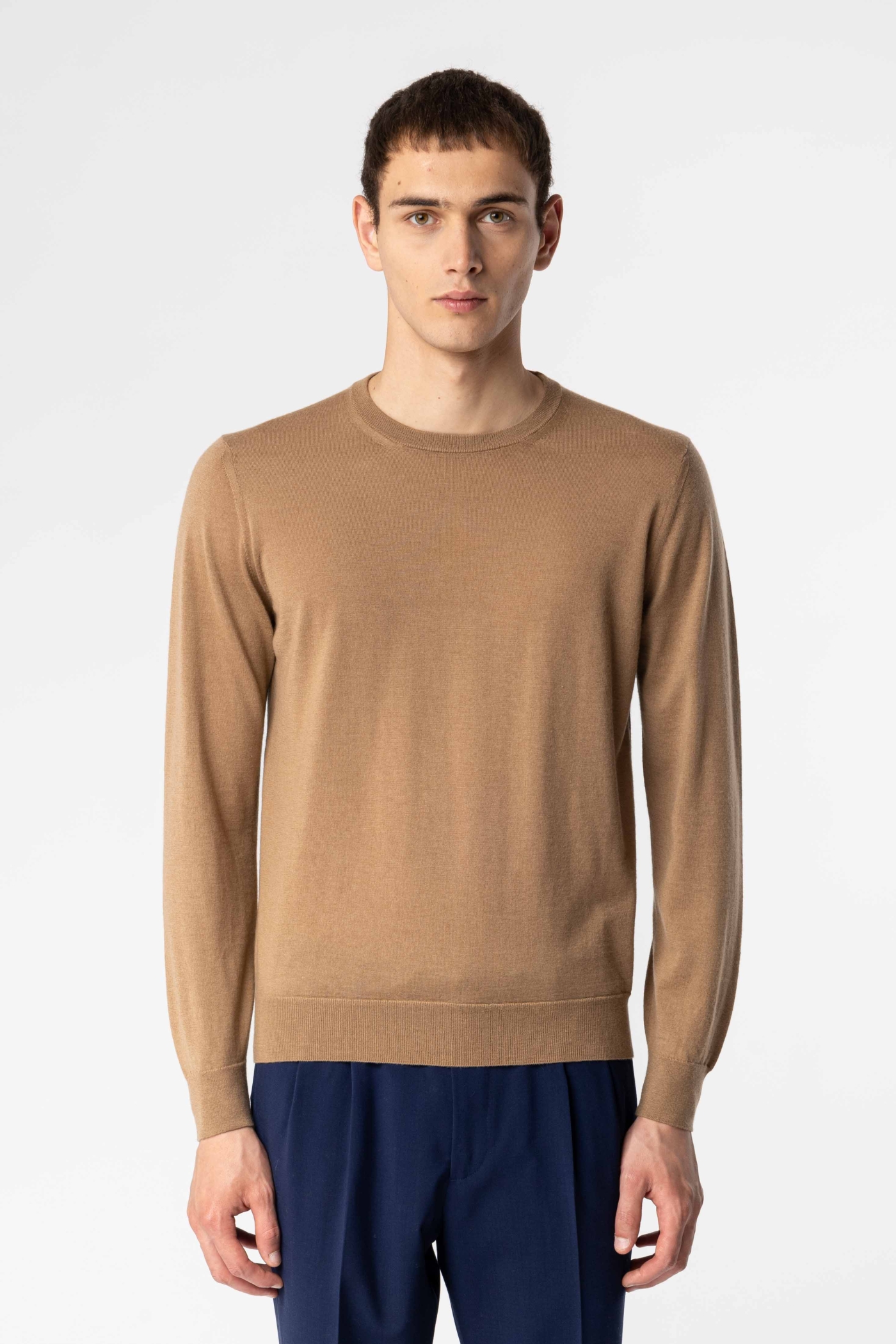 Cashmere hotsell crewneck sweater