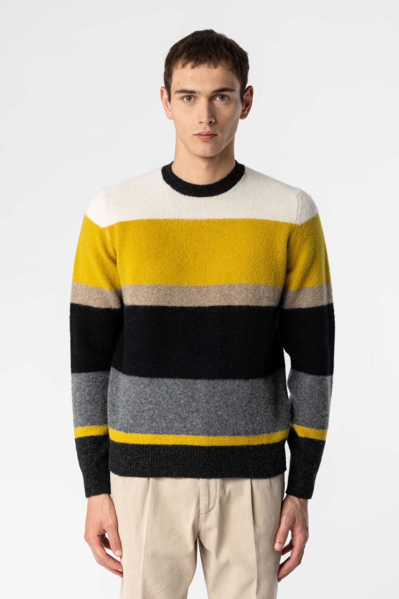 Super Geelong Wool Crew Neck Sweater