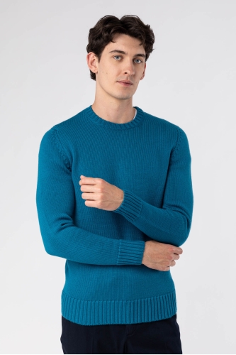 Wool Crew Neck Sweater