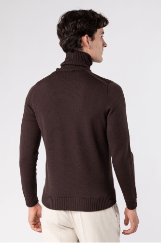 Wool Turtleneck Sweater