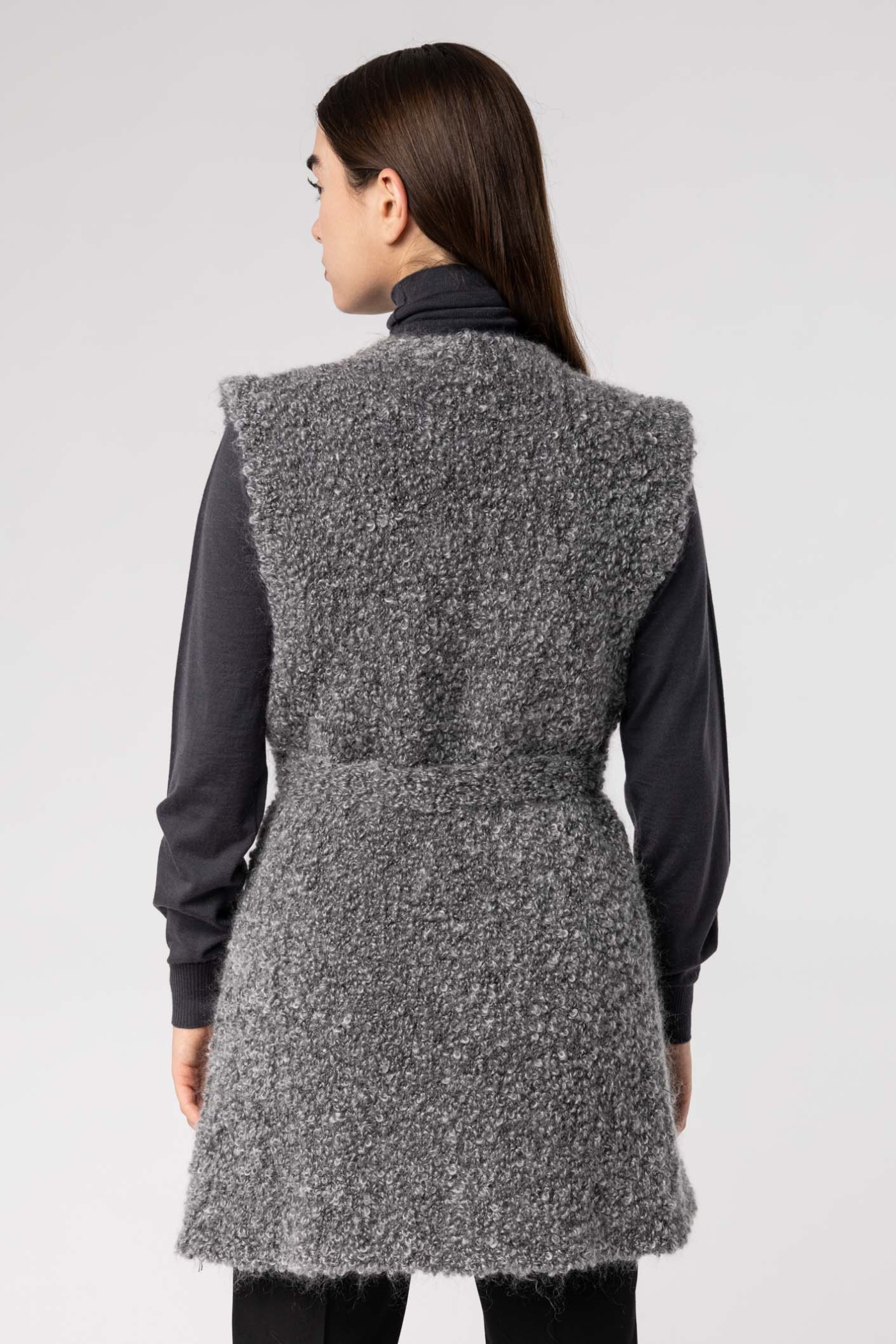 Long Wool Vest
