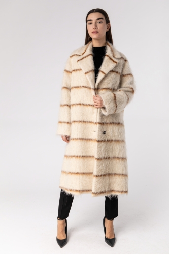Cappotto in Lana Mohair