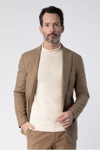 Cotton Single-breasted Jacket