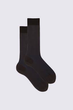 Dark brown/Blue