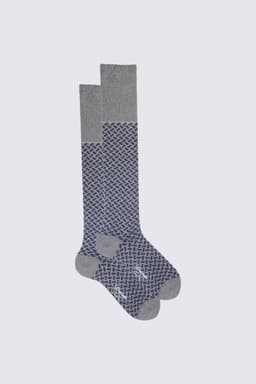 Light grey/Navy blue