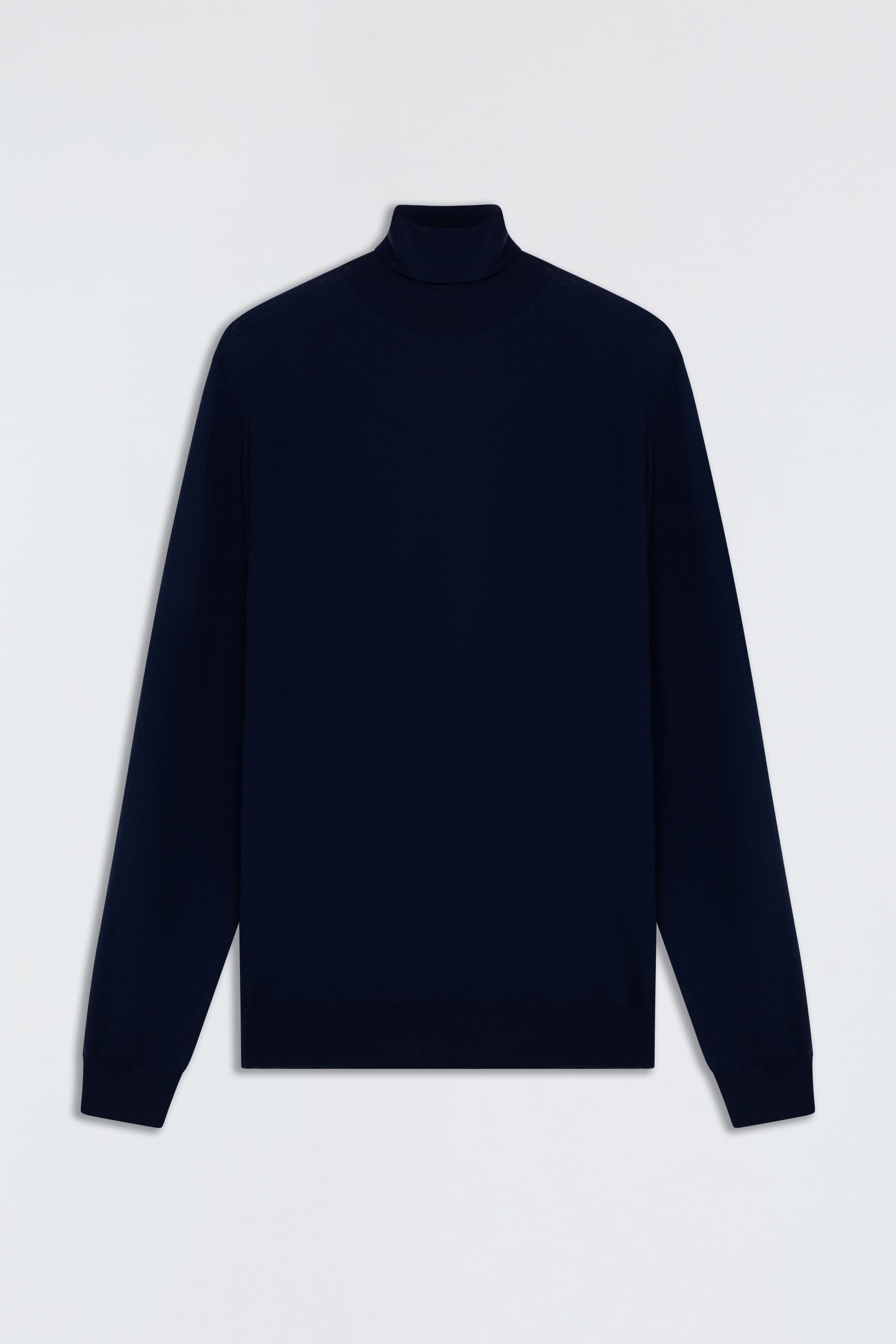 Extra Fine Merino Wool Turtleneck Sweater