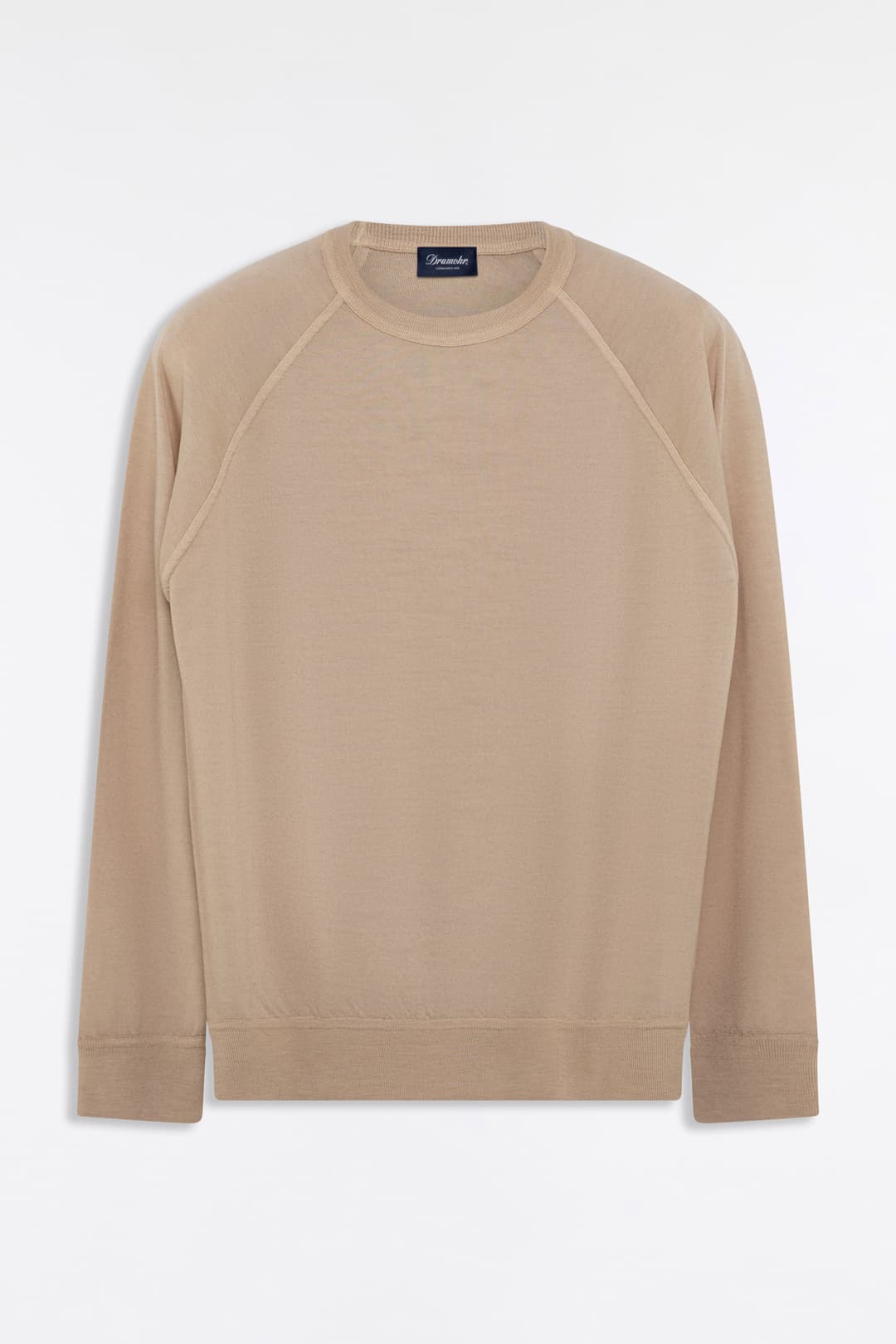 Maglia Girocollo in Lana Merino Extrafine