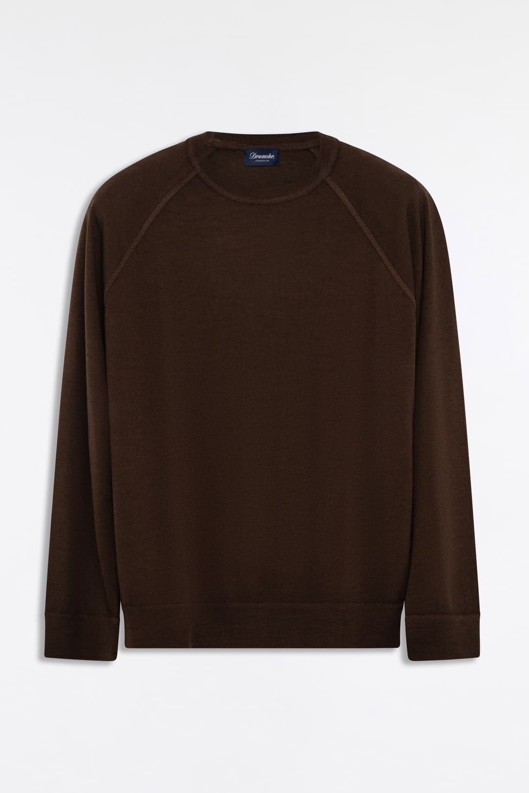 Crewneck Sweater in Extrafine Merino Wool
