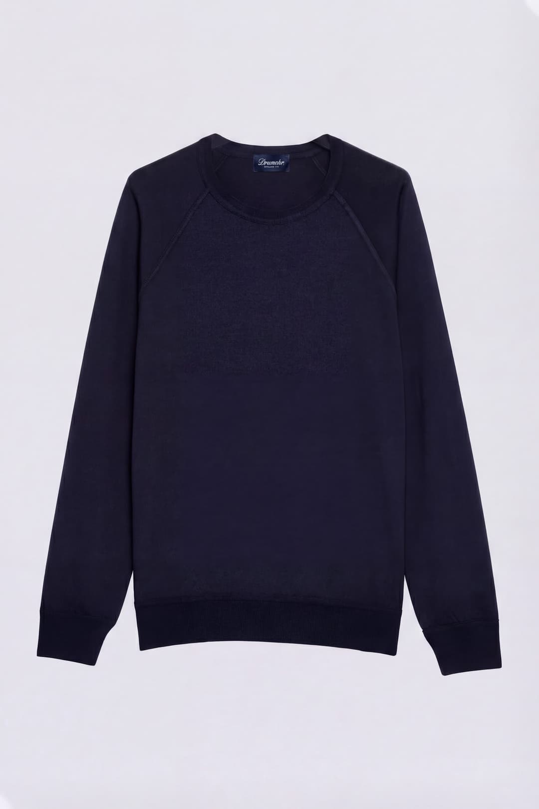 Crewneck Sweater in Extrafine Merino Wool
