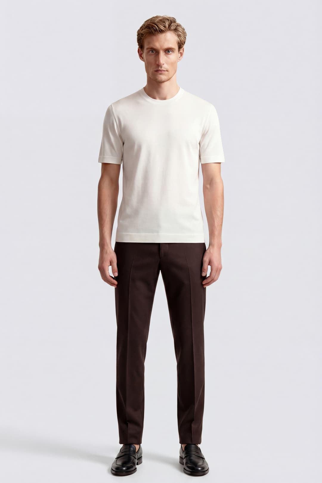 Stone Wash Cotton T-shirt