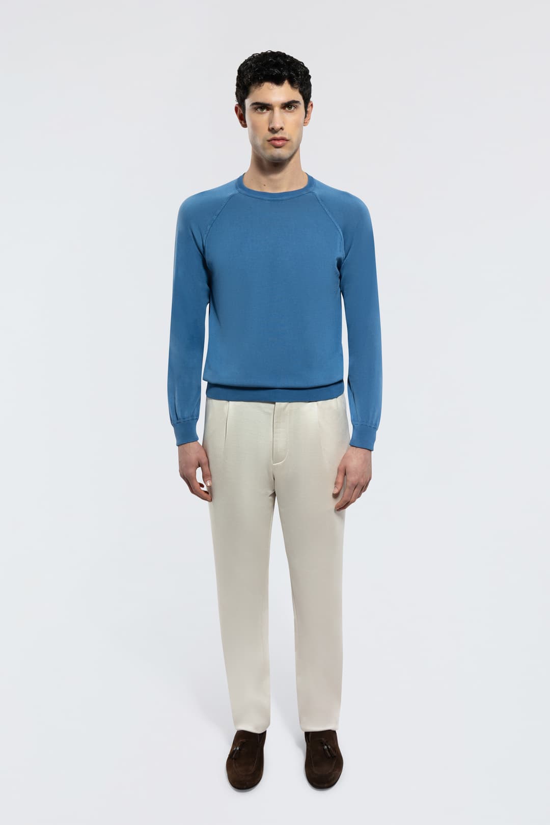 Cotton Crewneck Sweater