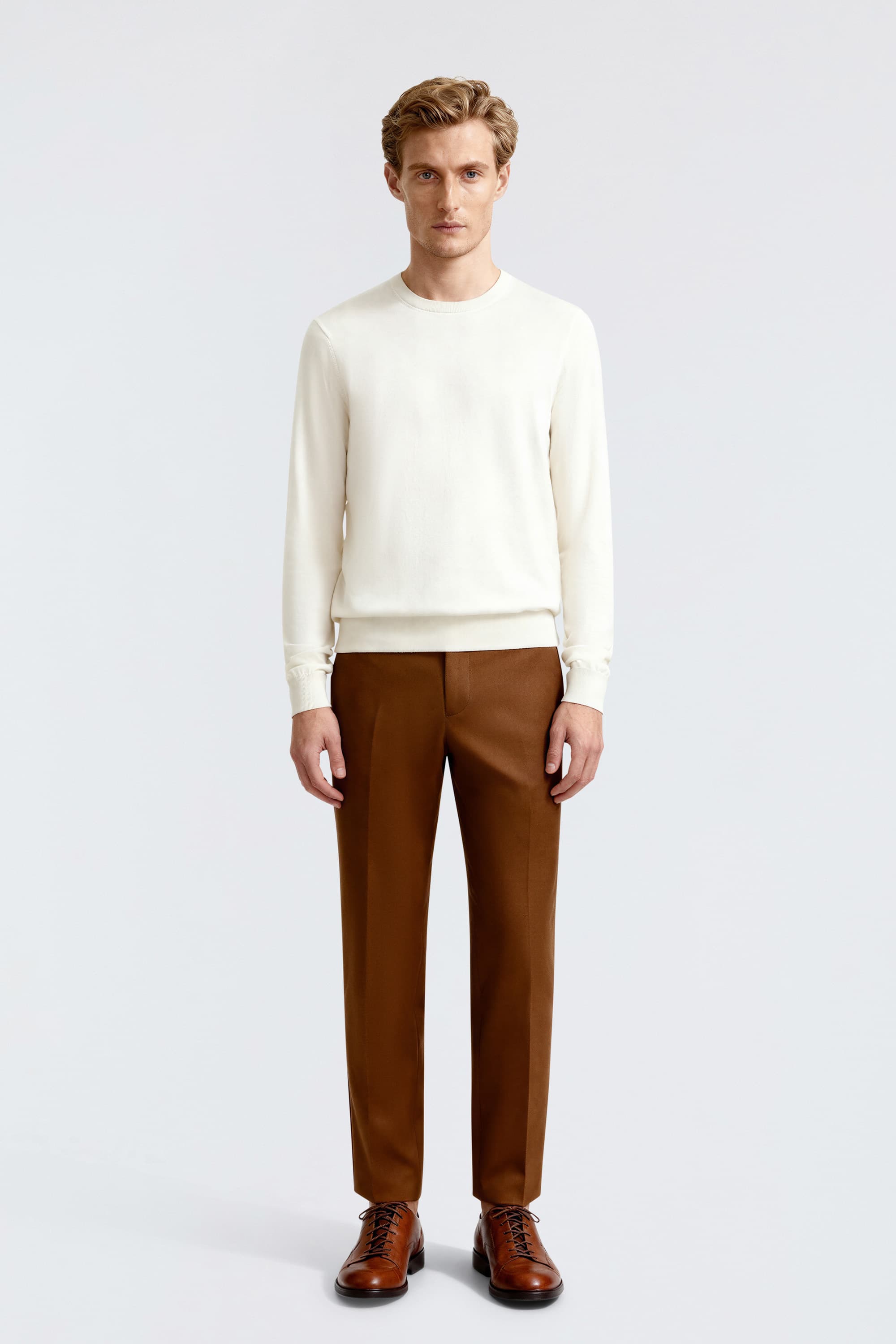 Cashmere Crew Neck Sweater - Image 2