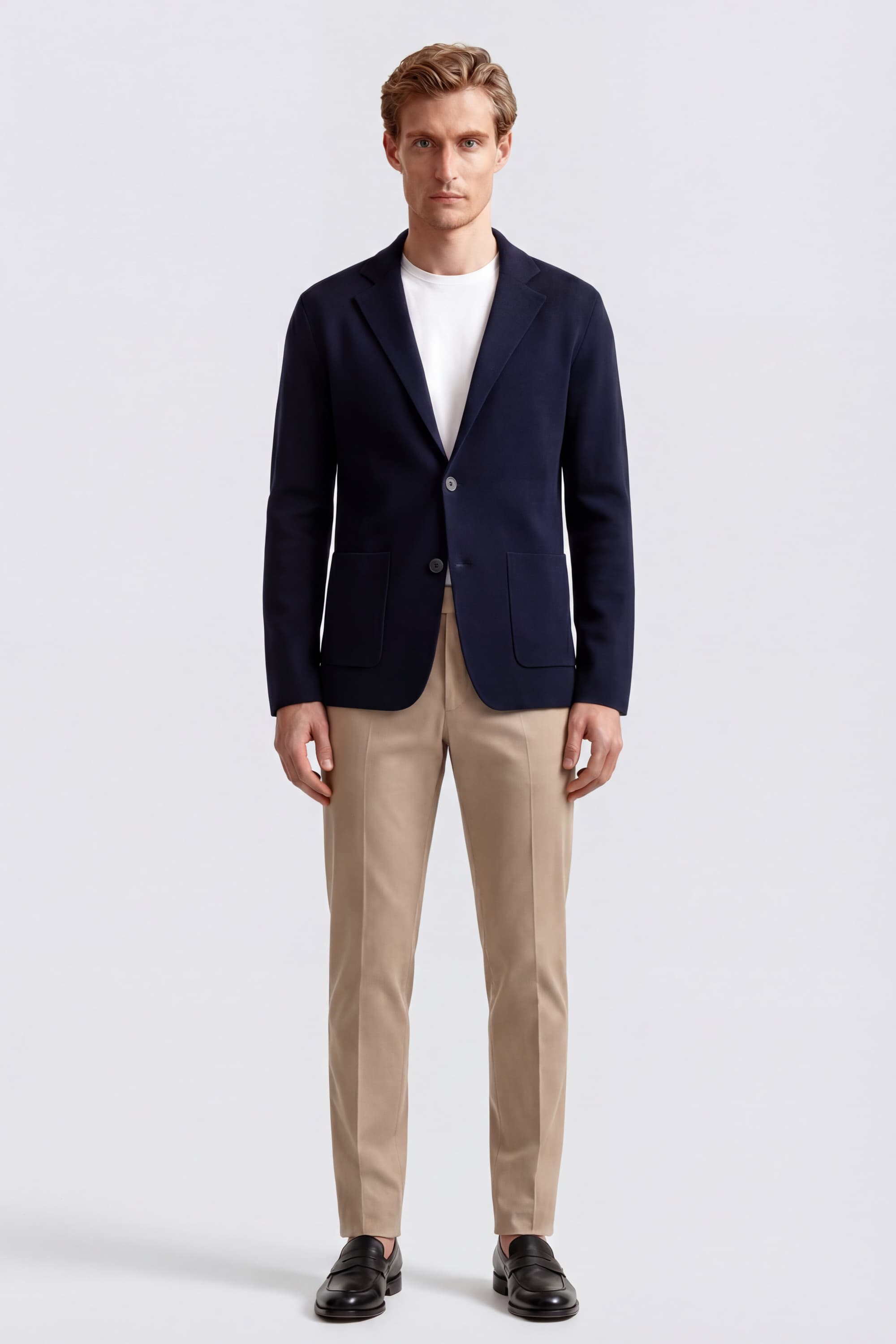 Single-Breasted Cotton Jacket - Image 2