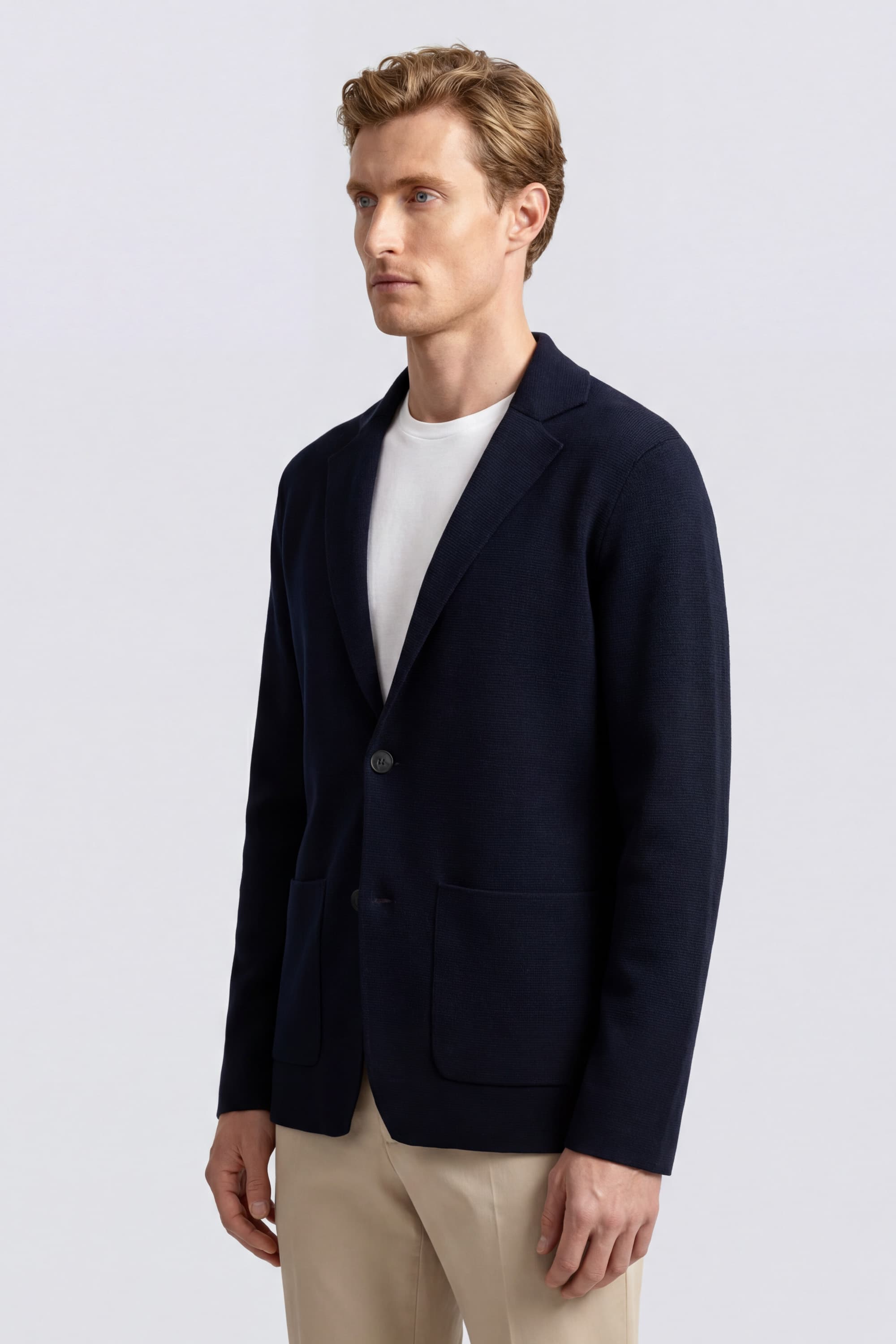 Single-Breasted Cotton Jacket - Image 3