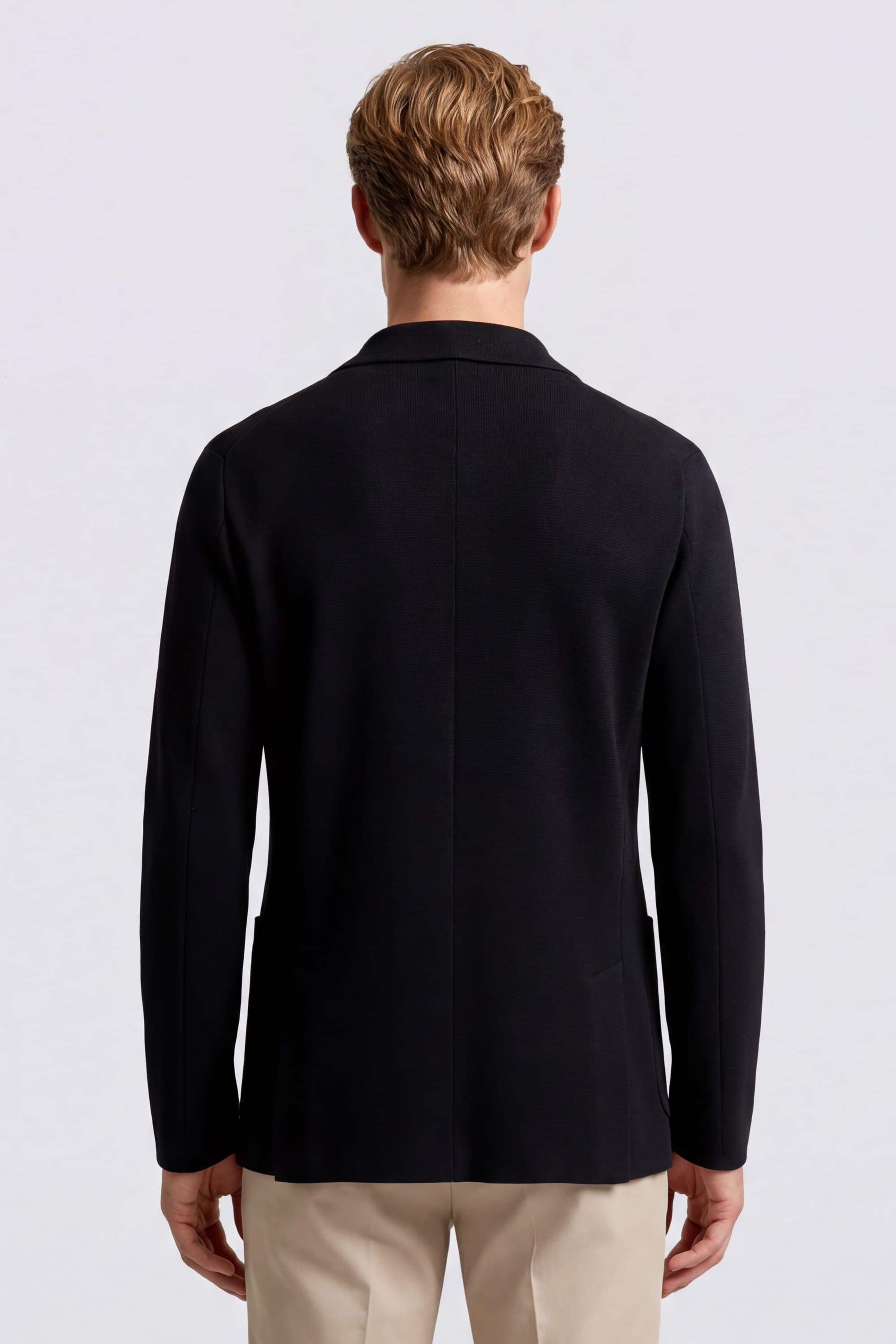 Single-Breasted Cotton Jacket - Image 4