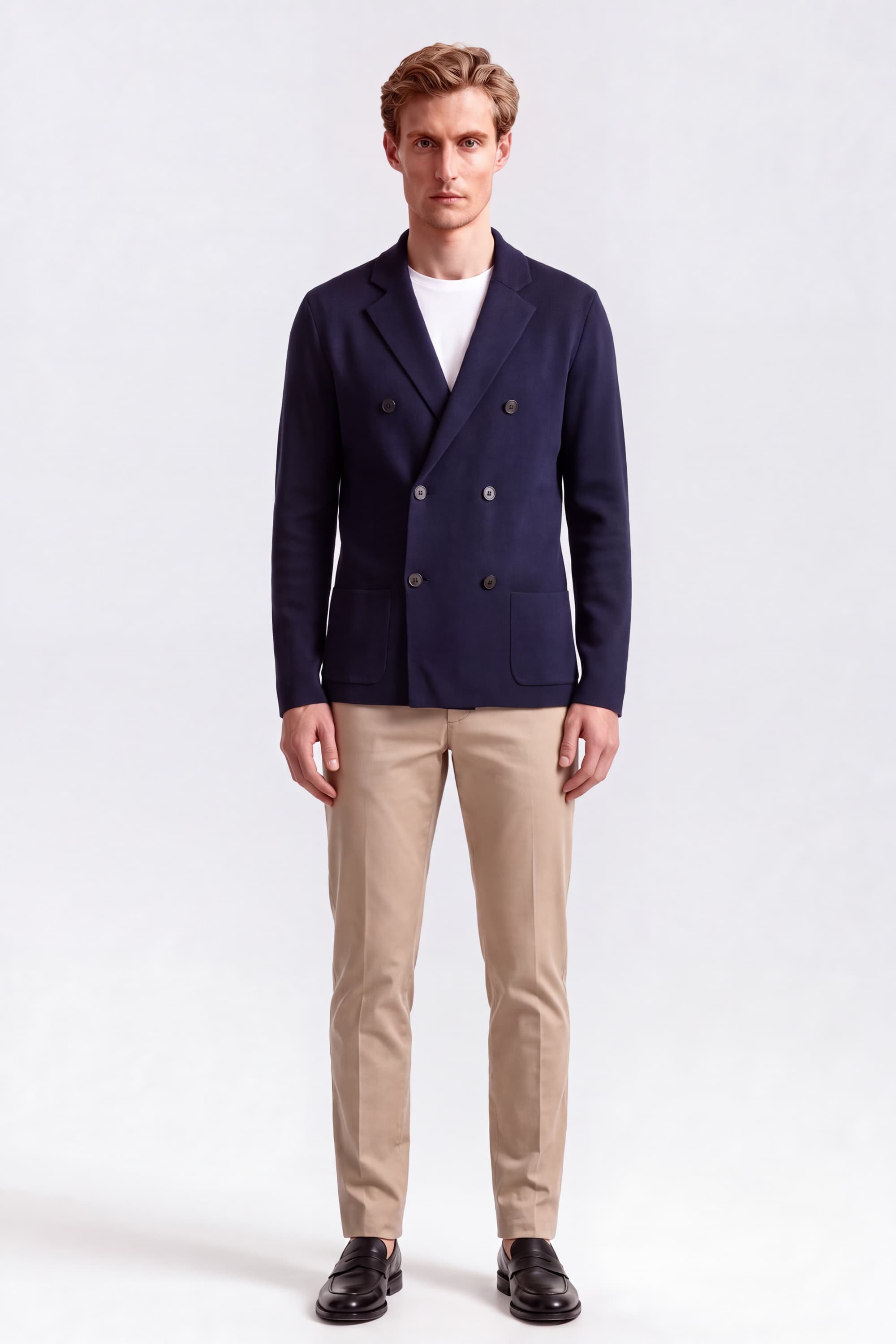 Giacca Doppiopetto in Lana Merino - Image 2