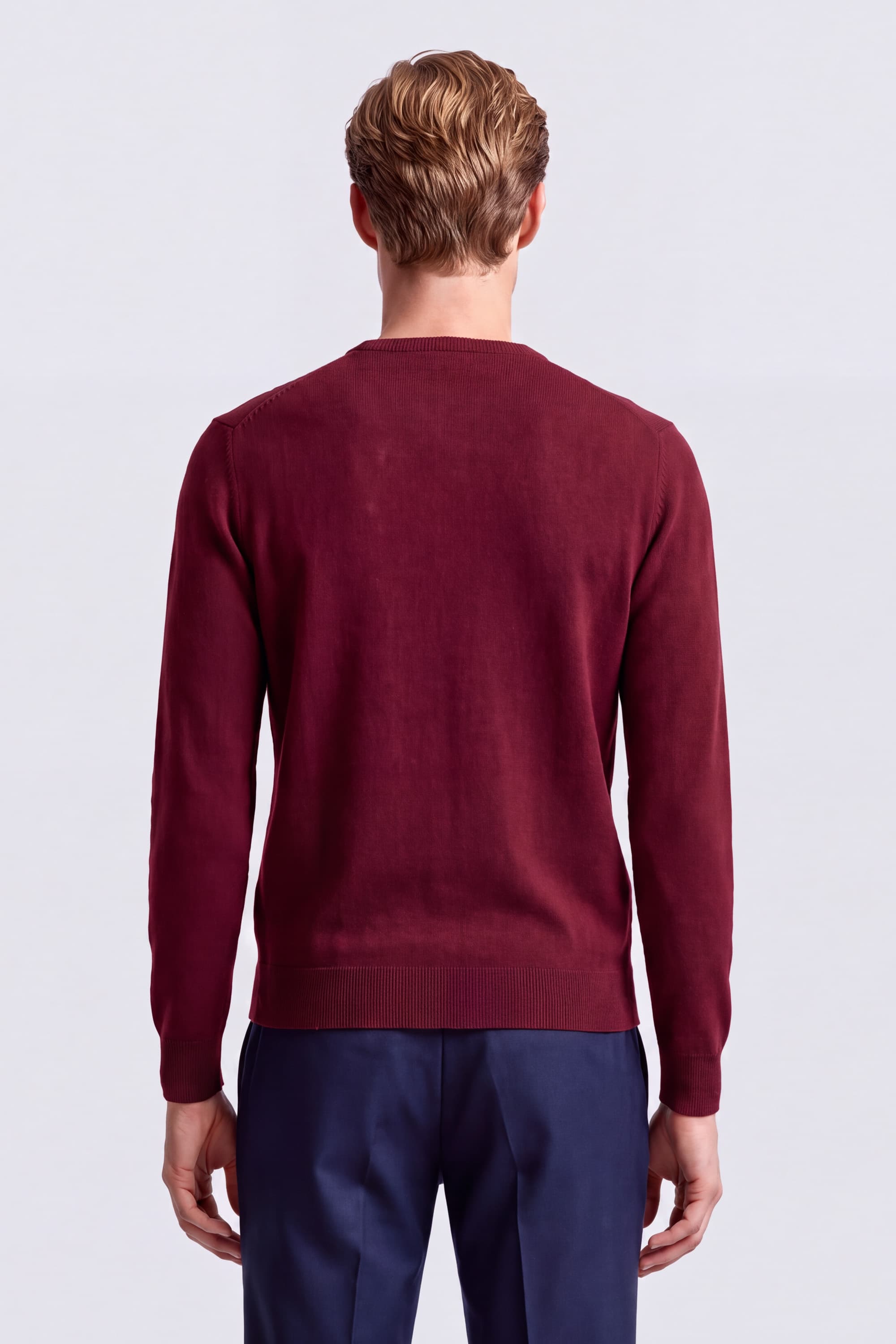 Crew Neck Cashmere Sweater - Image 11