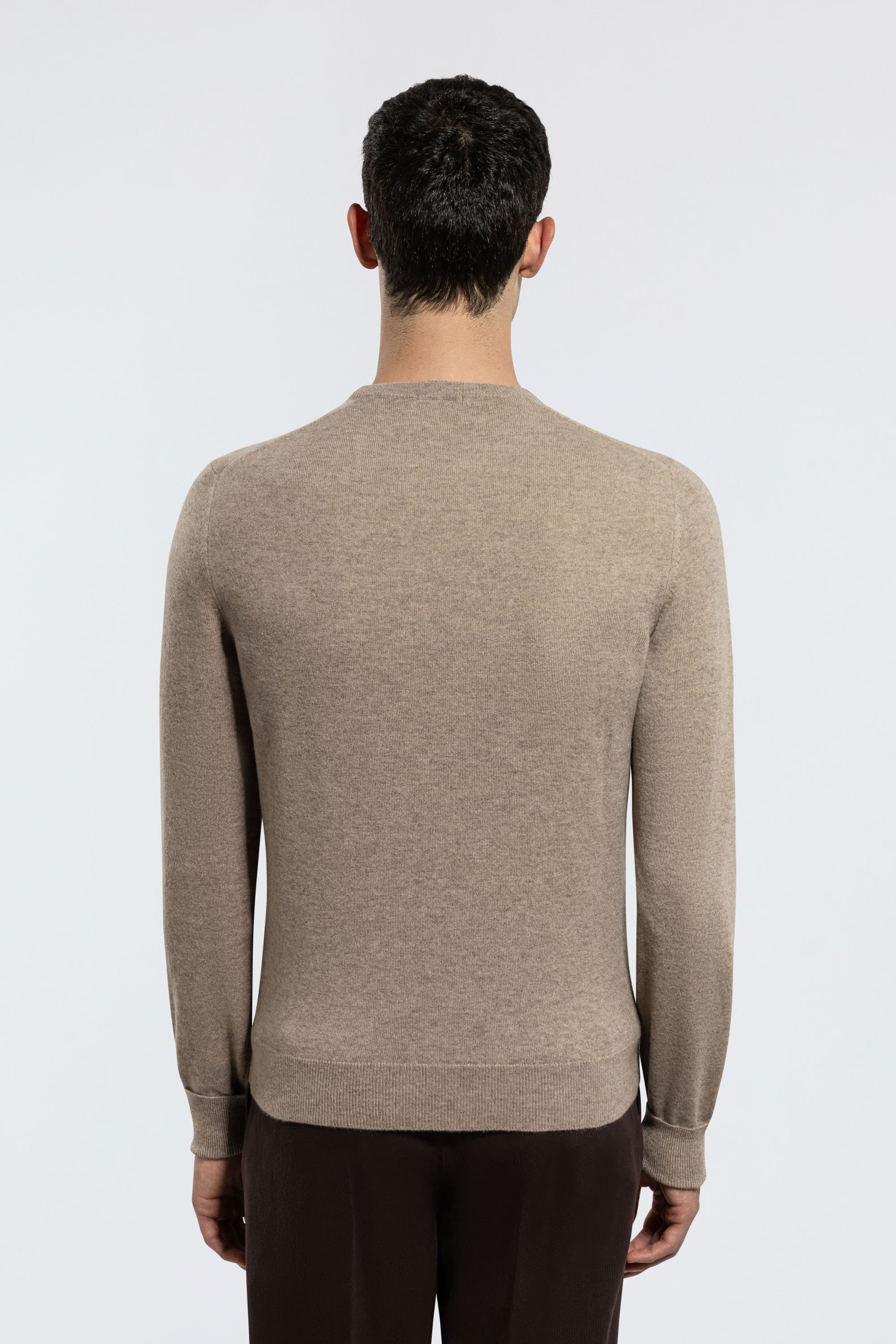 Crew Neck Cashmere Sweater - Image 26