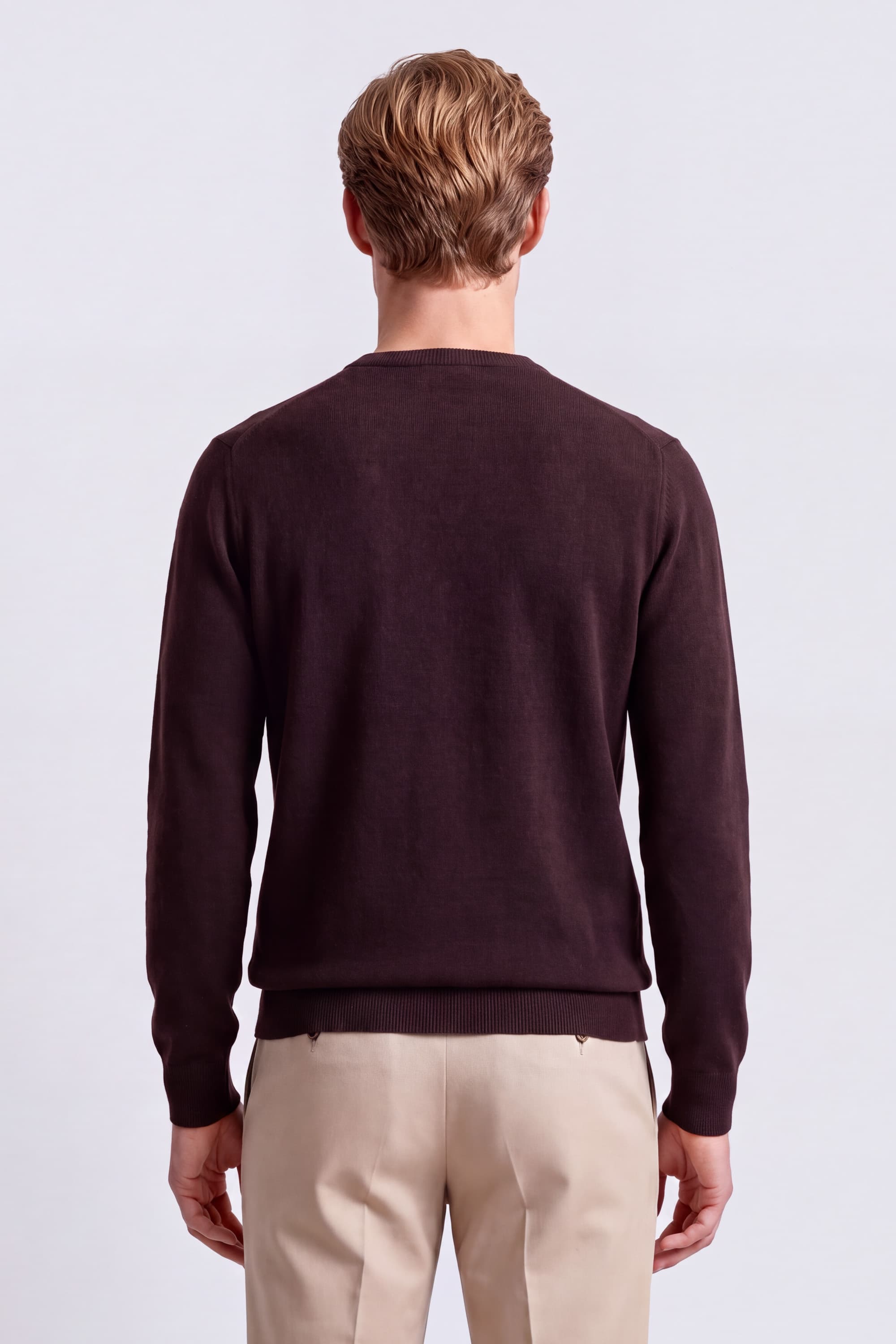Crew Neck Cashmere Sweater - Image 32