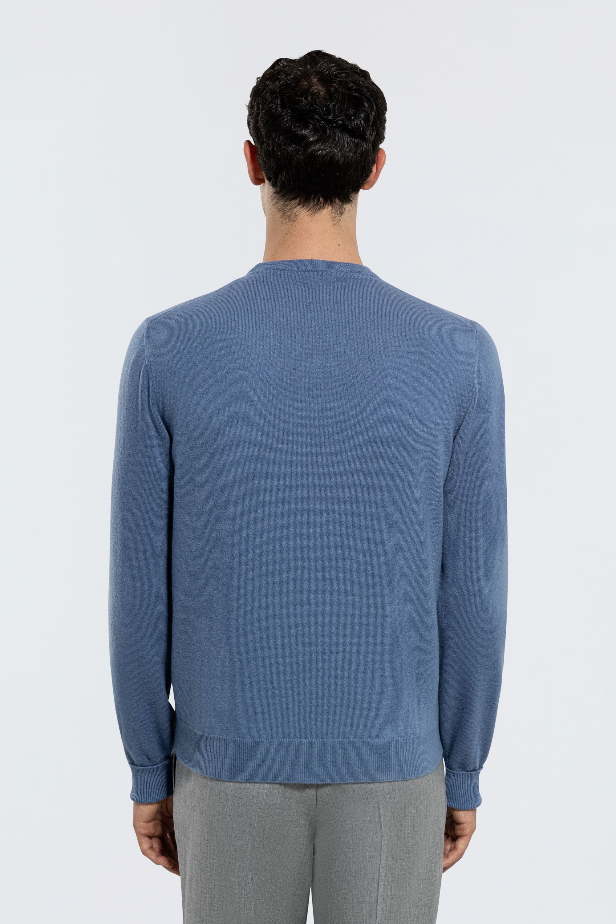 Crew Neck Cashmere Sweater - Image 43