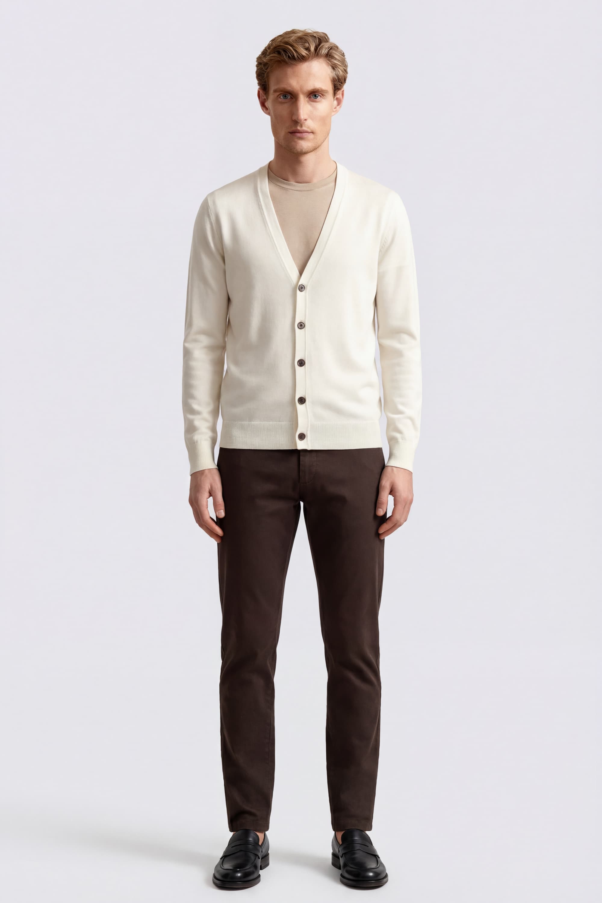 Linen and Cotton Cardigan - Image 2
