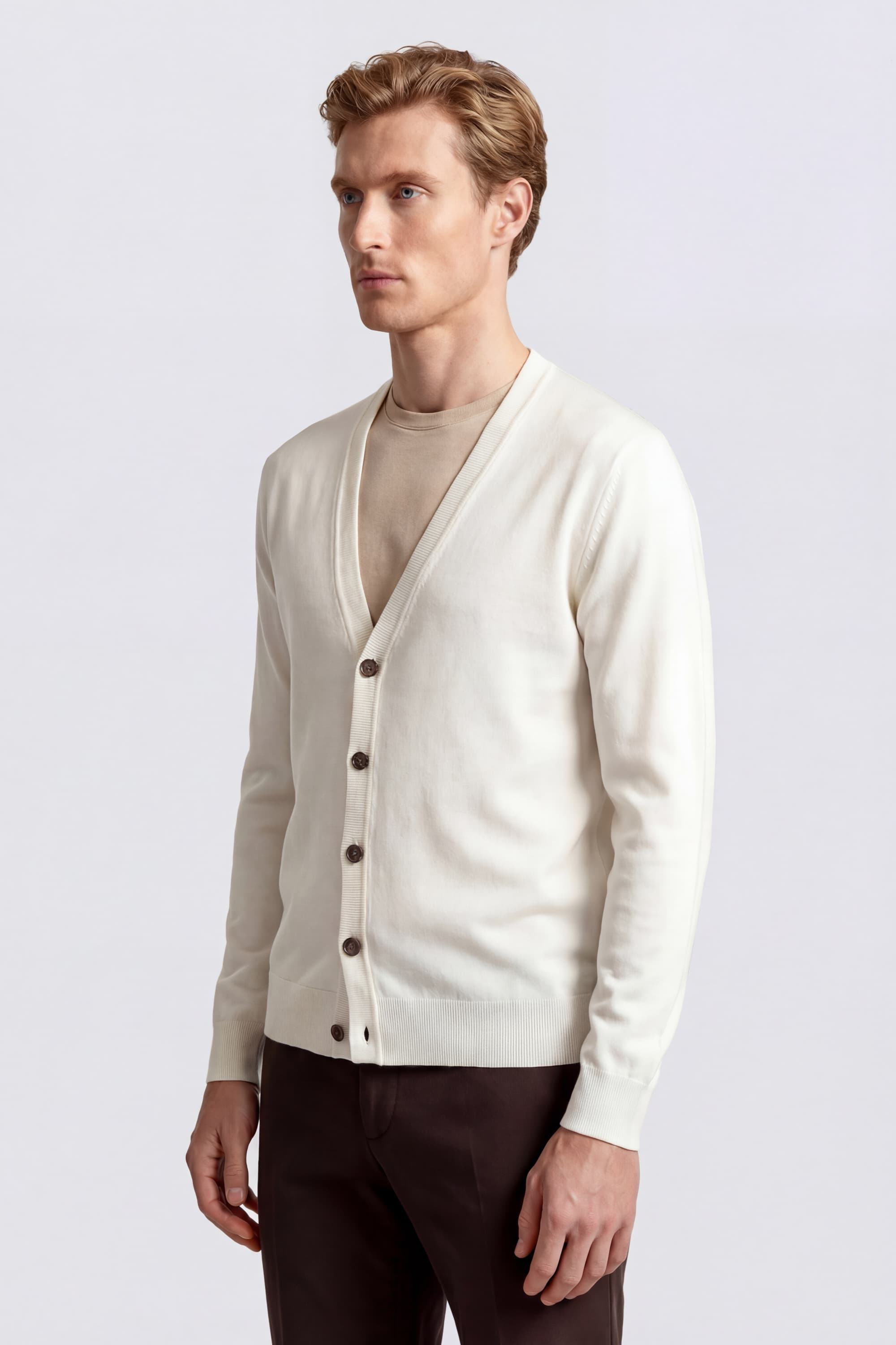 Linen and Cotton Cardigan - Image 3