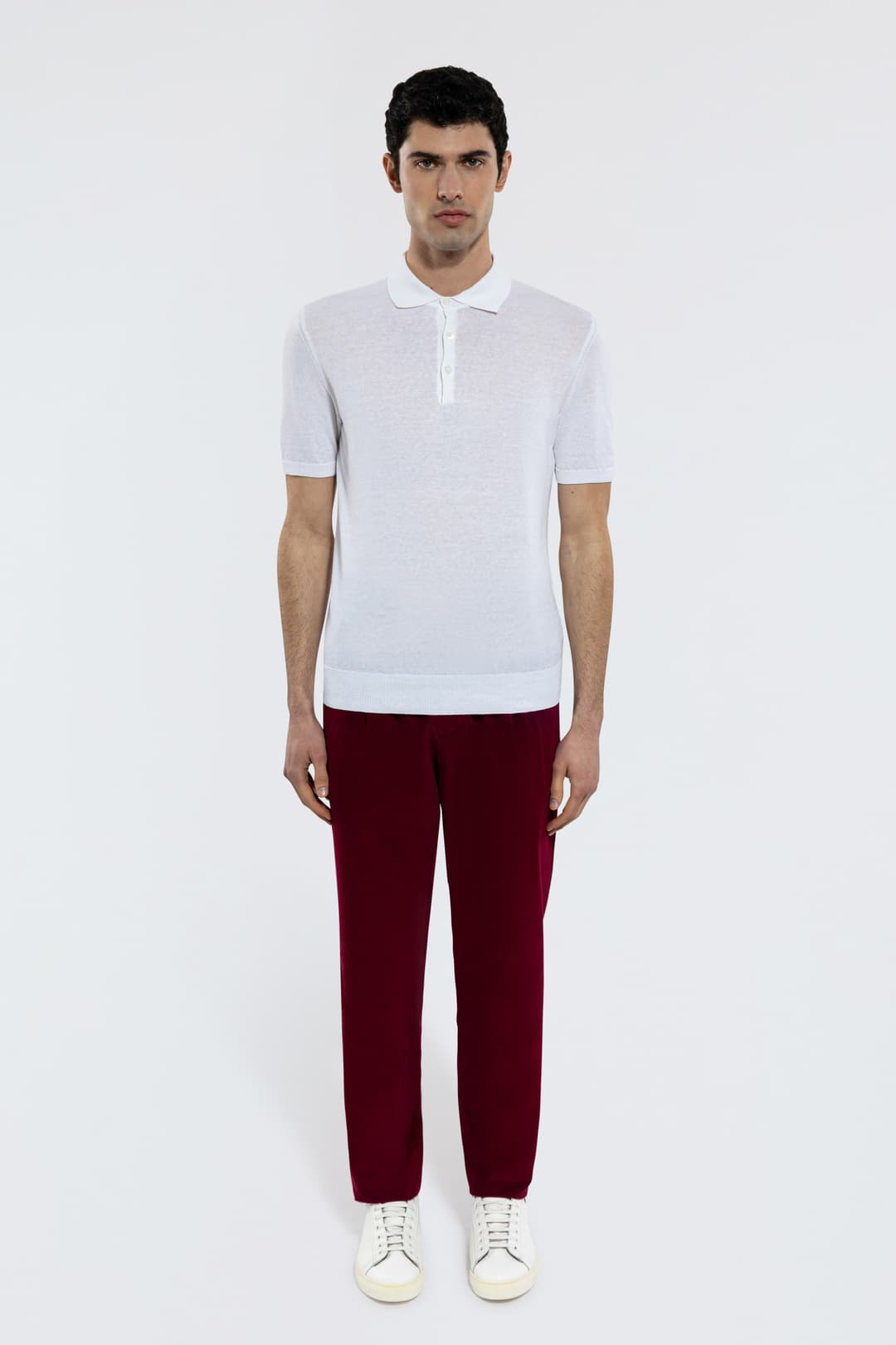 Linen Polo Shirt