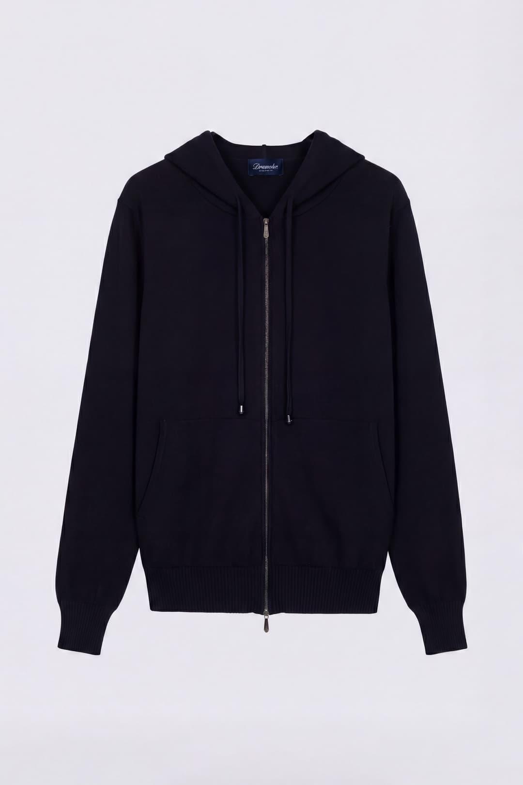 Cotton Hooded zip Sweatshirt