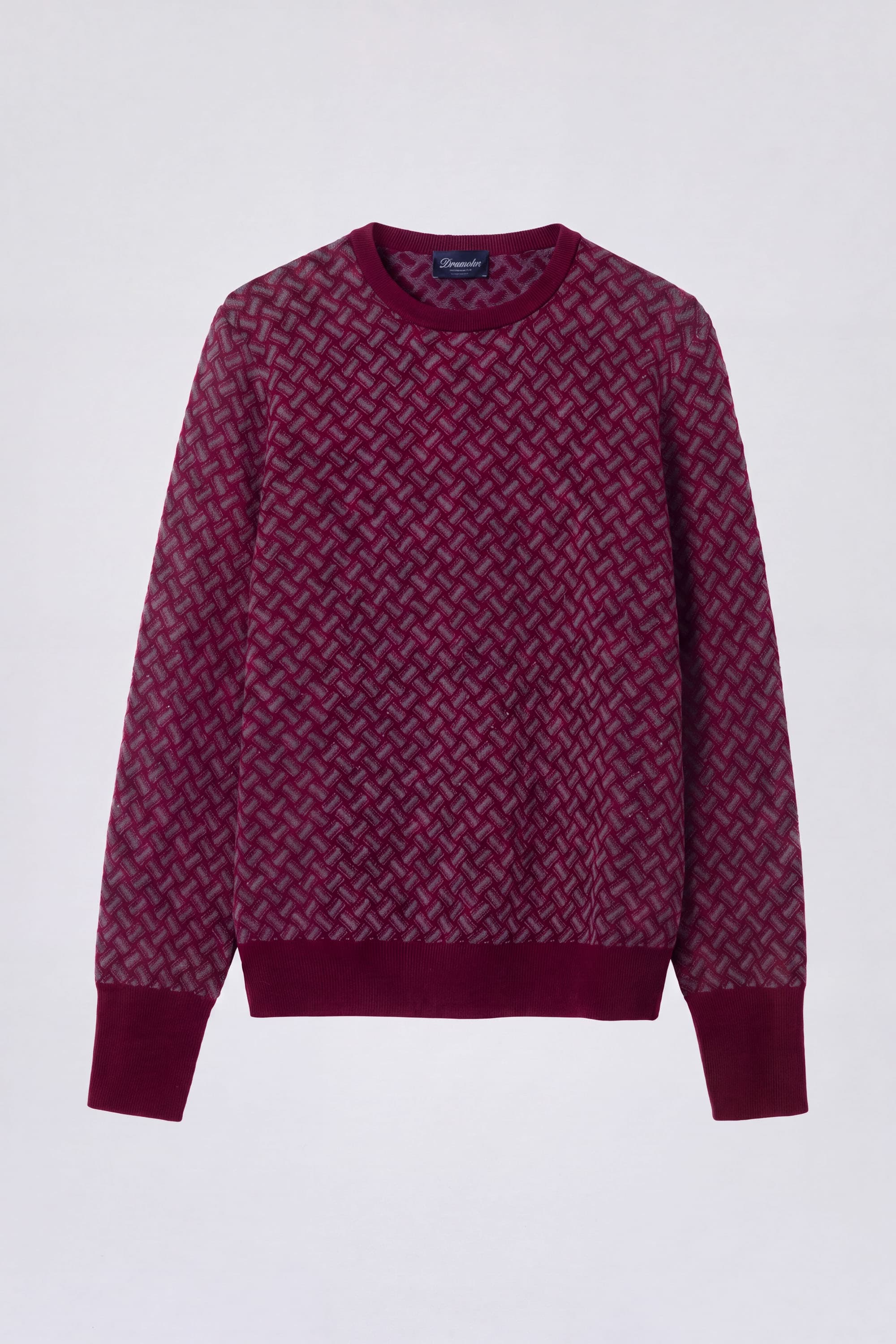 Razor Blade Crew Neck Sweater in Cashmere