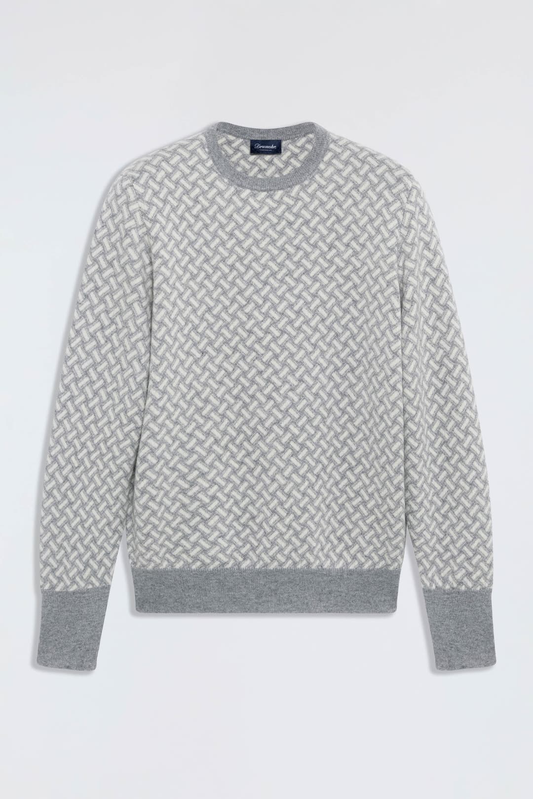 Razor Blade Crewneck Sweater in Cashmere