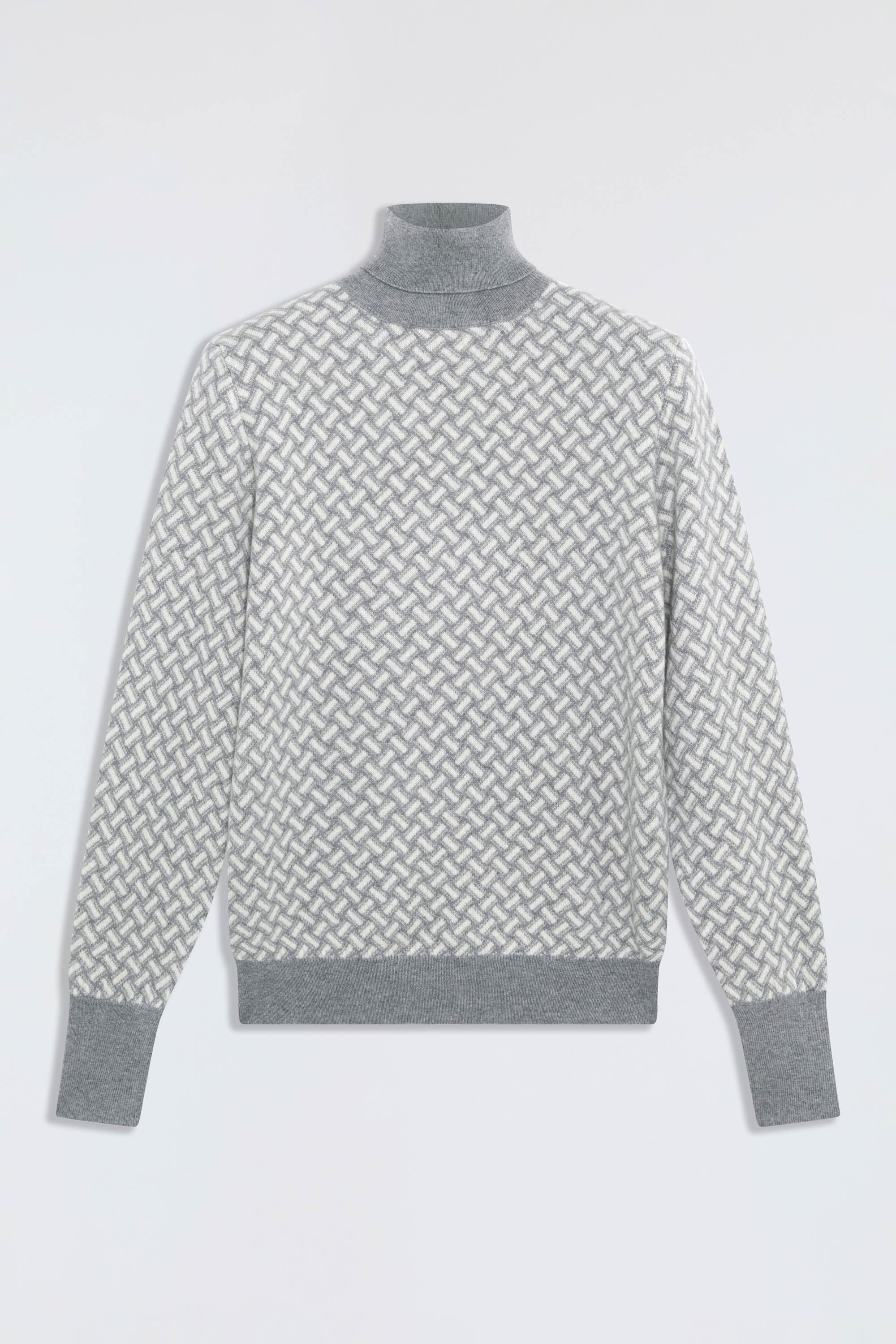 Razor Blade Turtleneck Sweater in Cashmere