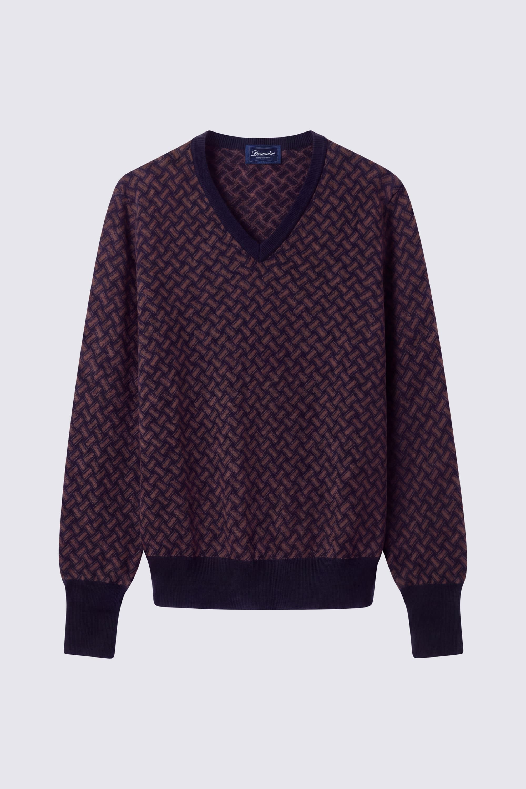 V-Neck Cashmere Sweater - Image 1