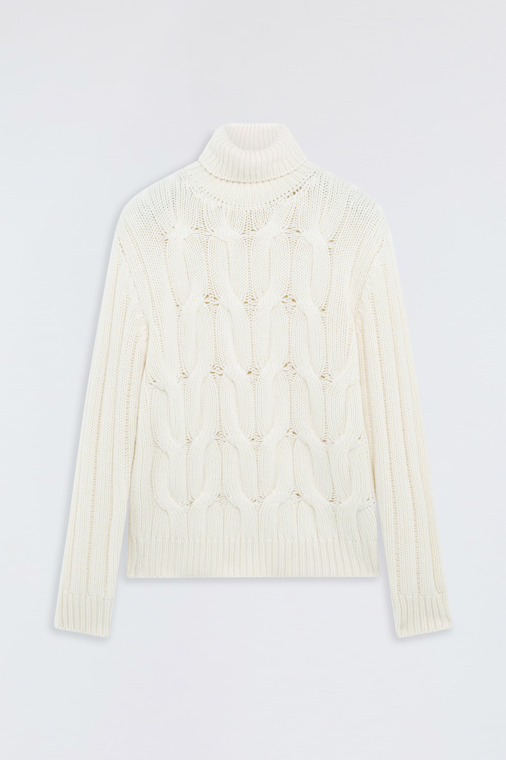 Dolcevita in Cashmere con Treccia - Image 1