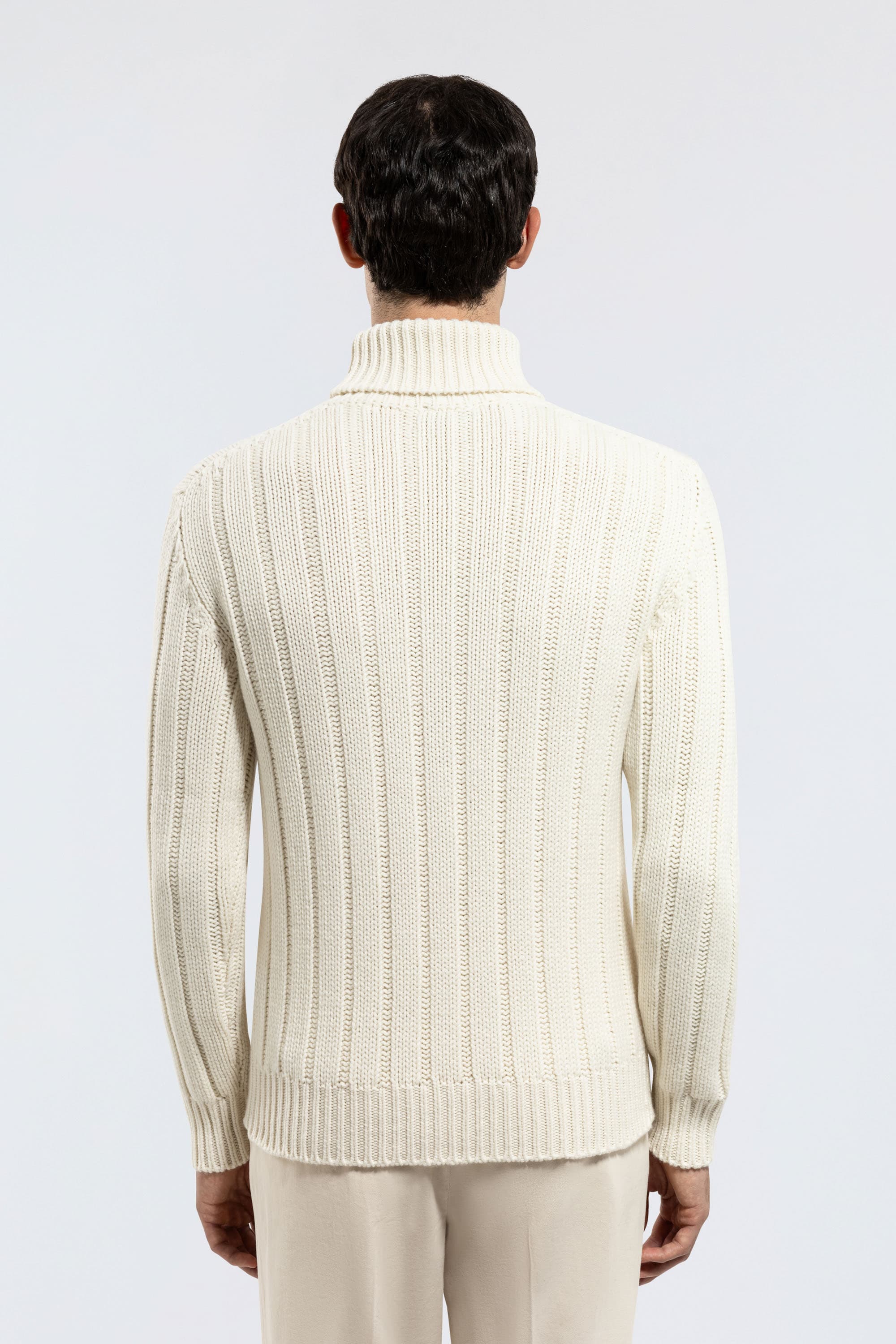 Dolcevita in Cashmere con Treccia - Image 4