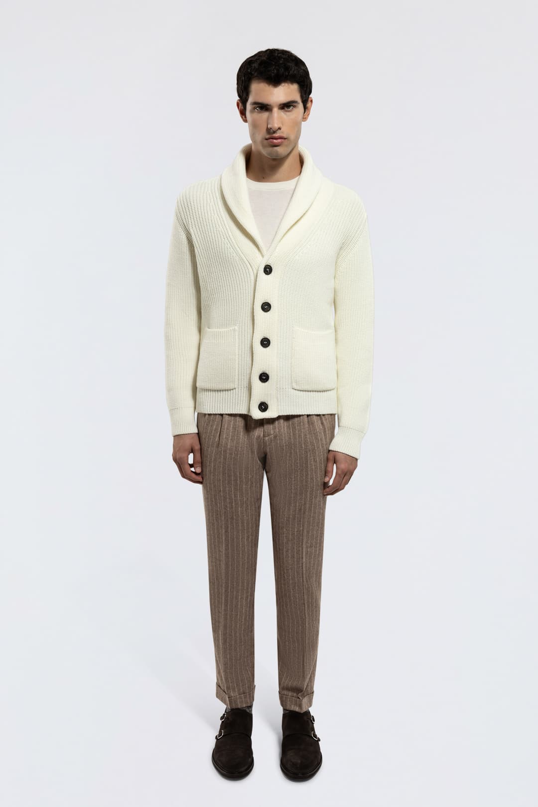 Cardigan aus Merinowolle