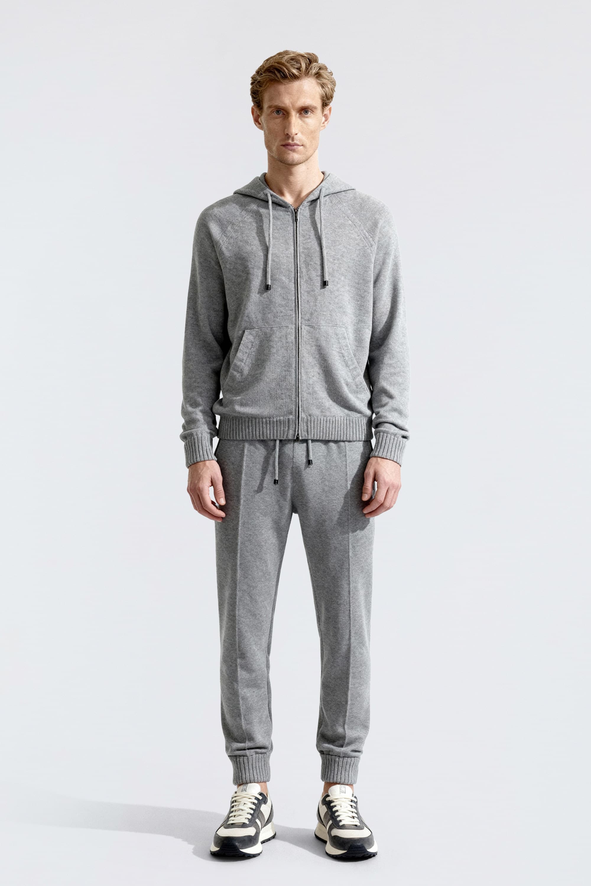 Cashmere zip Sweater - Image 2