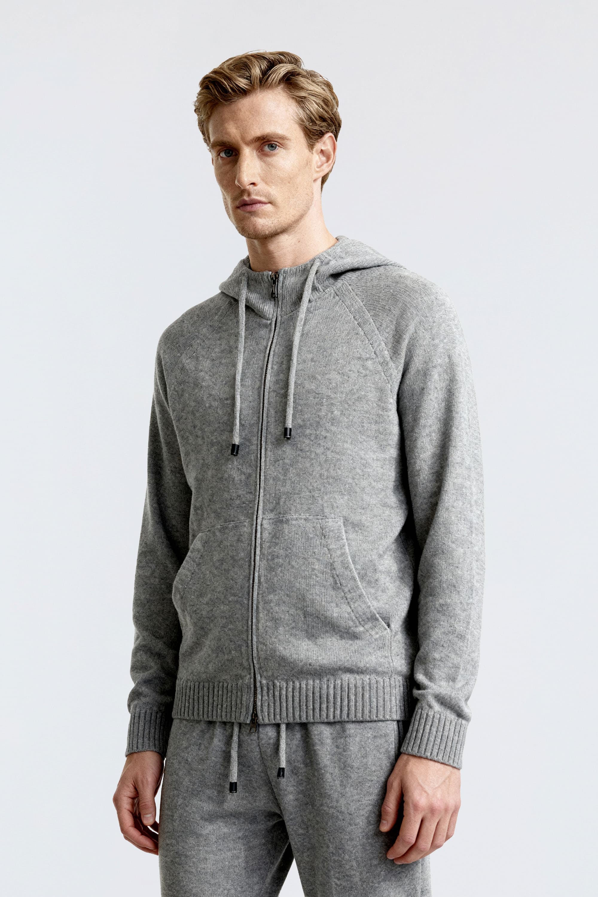 Cashmere zip Sweater - Image 3