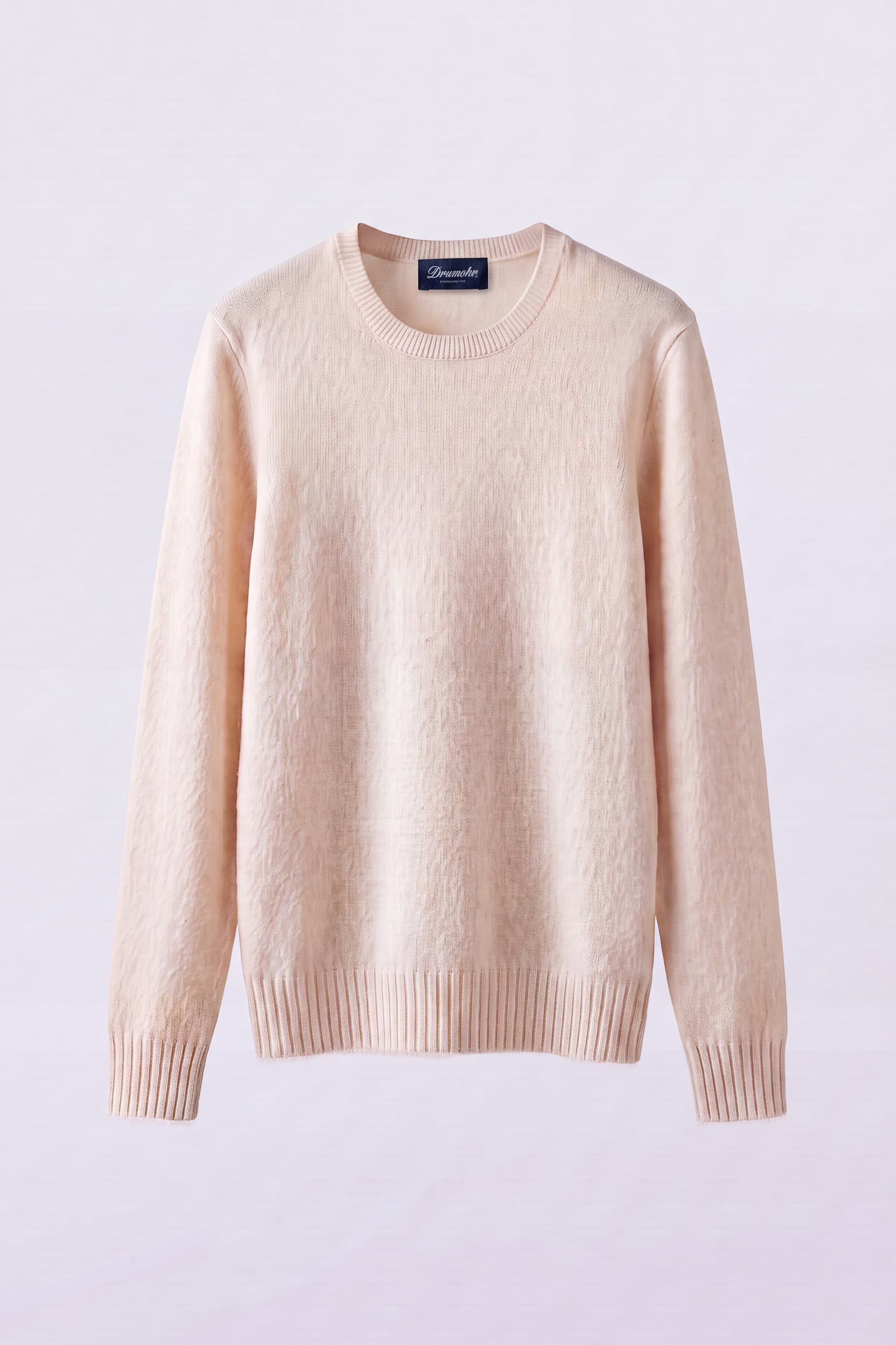 Crew Neck Sweater in Lambswool - Image 1
