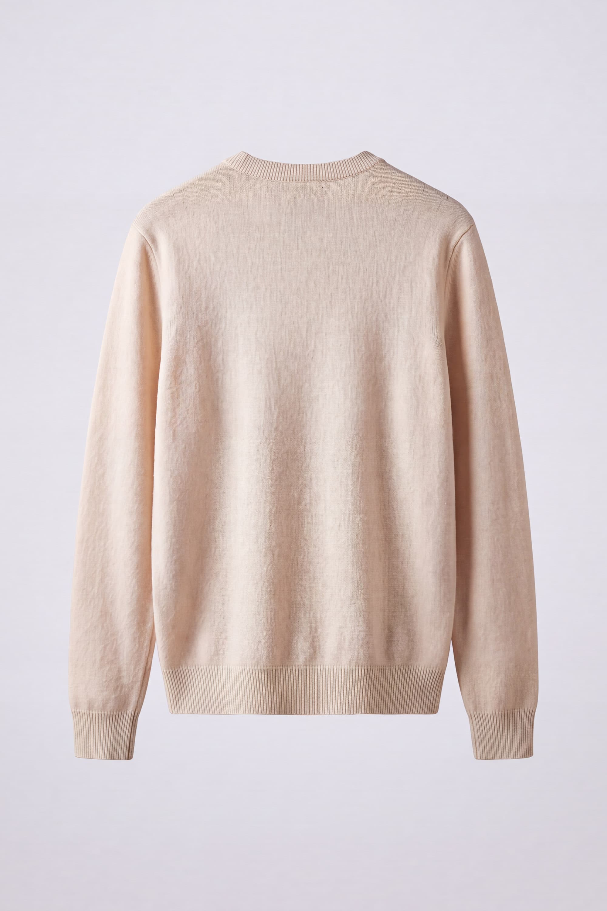 Crew Neck Sweater in Lambswool - Image 6