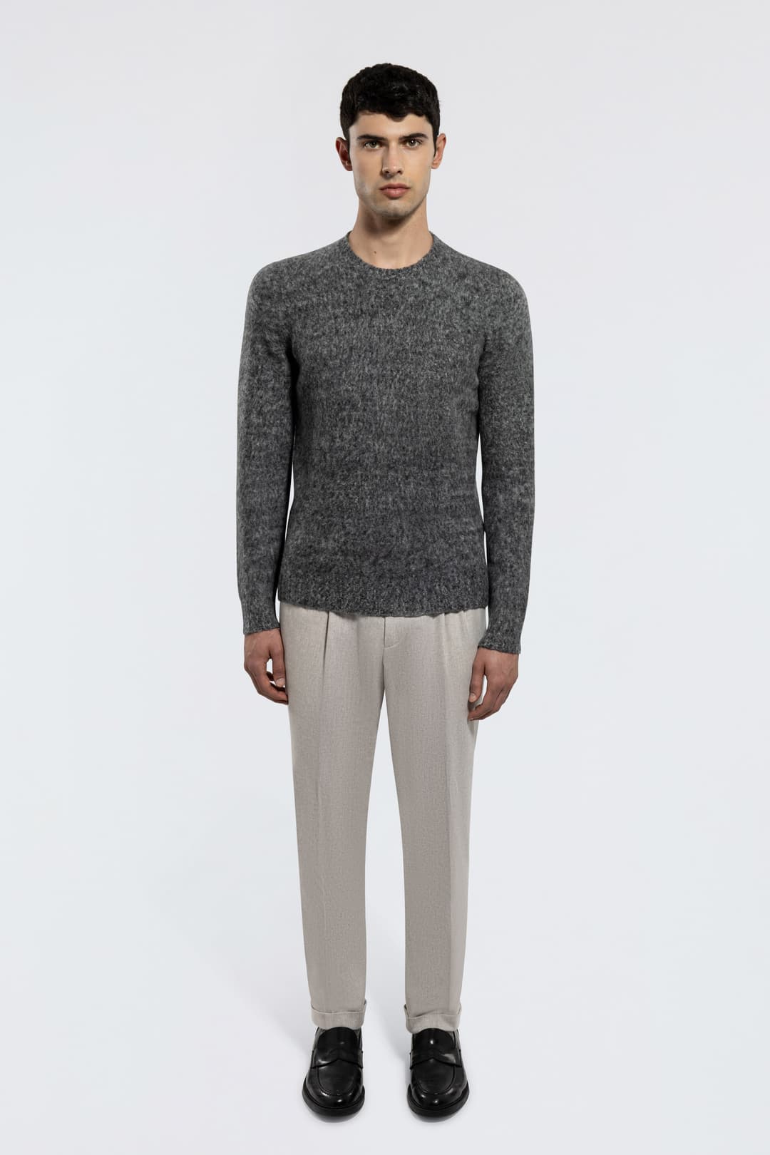 Lambswool Crewneck Sweater