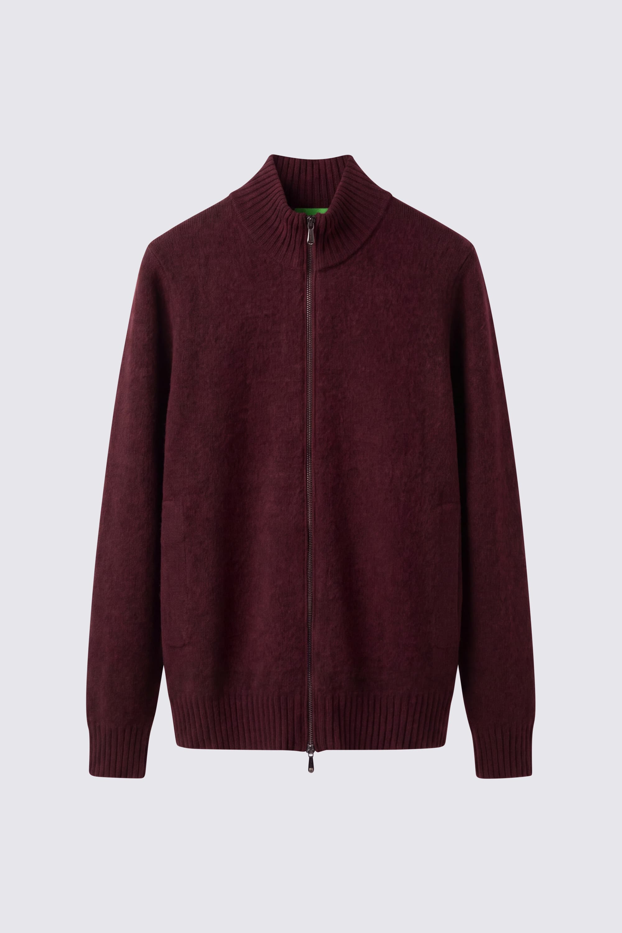 Wool Cardigan with zip