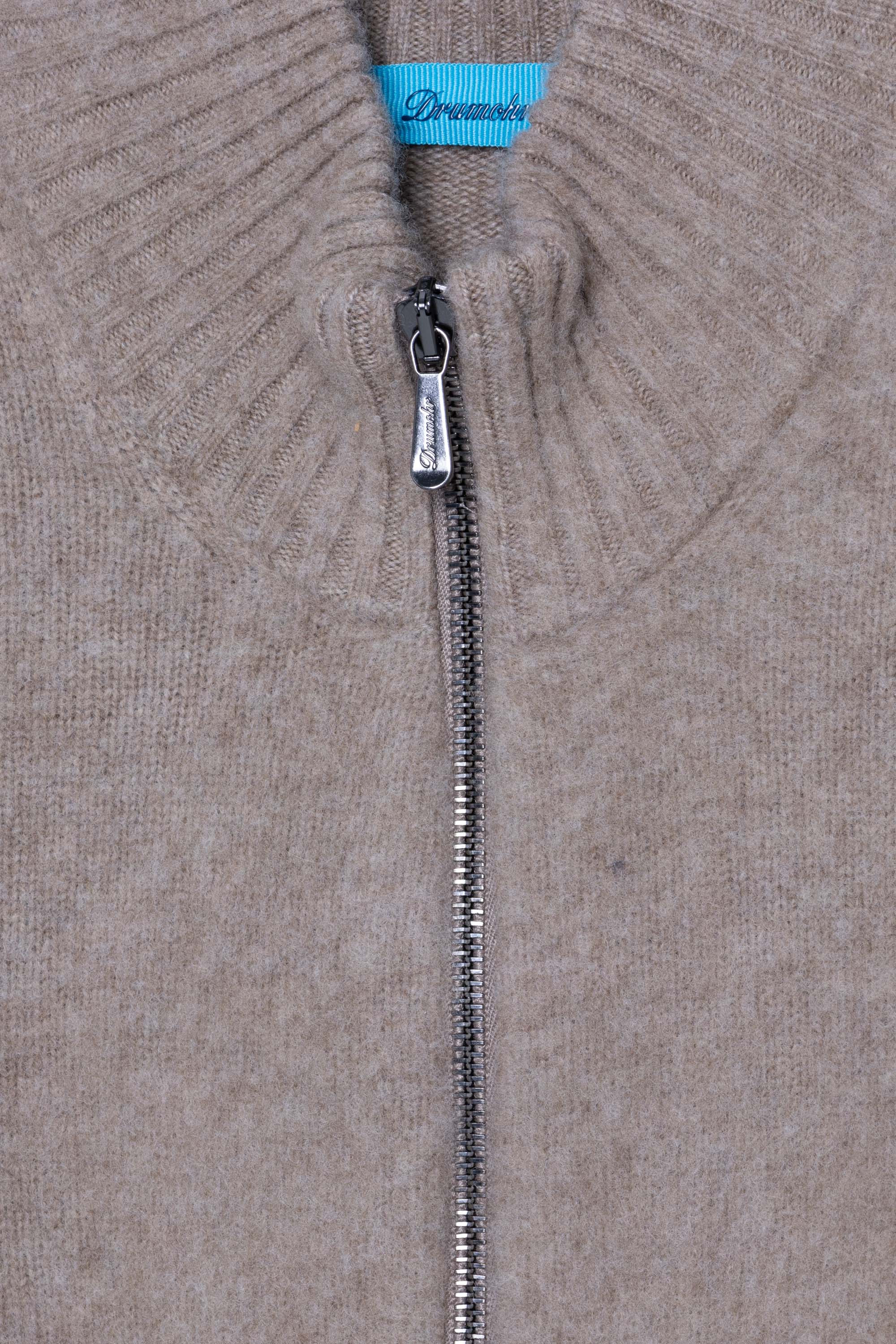 Cardigan in Lana con zip - Image 4