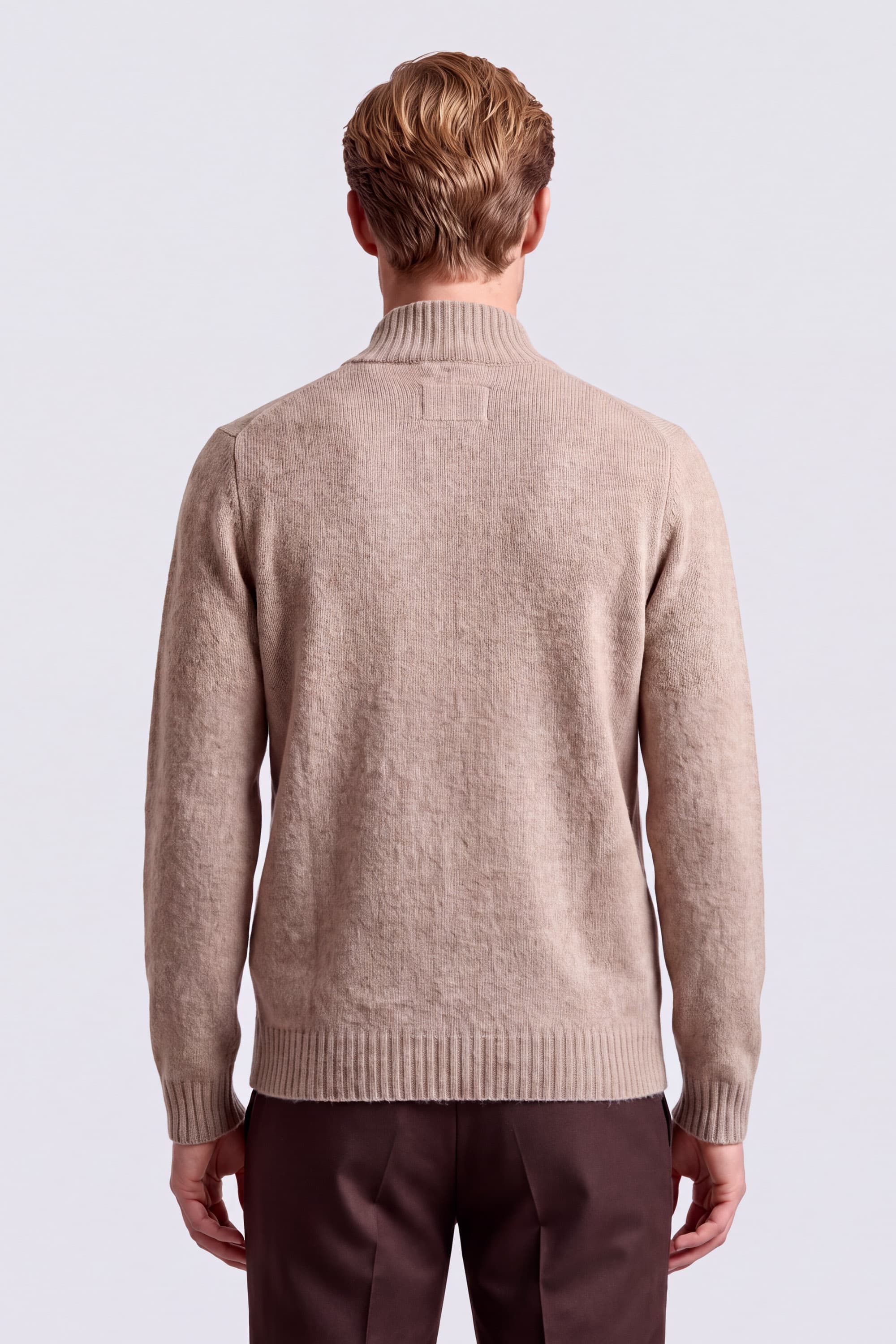 Cardigan in Lana con zip - Image 5