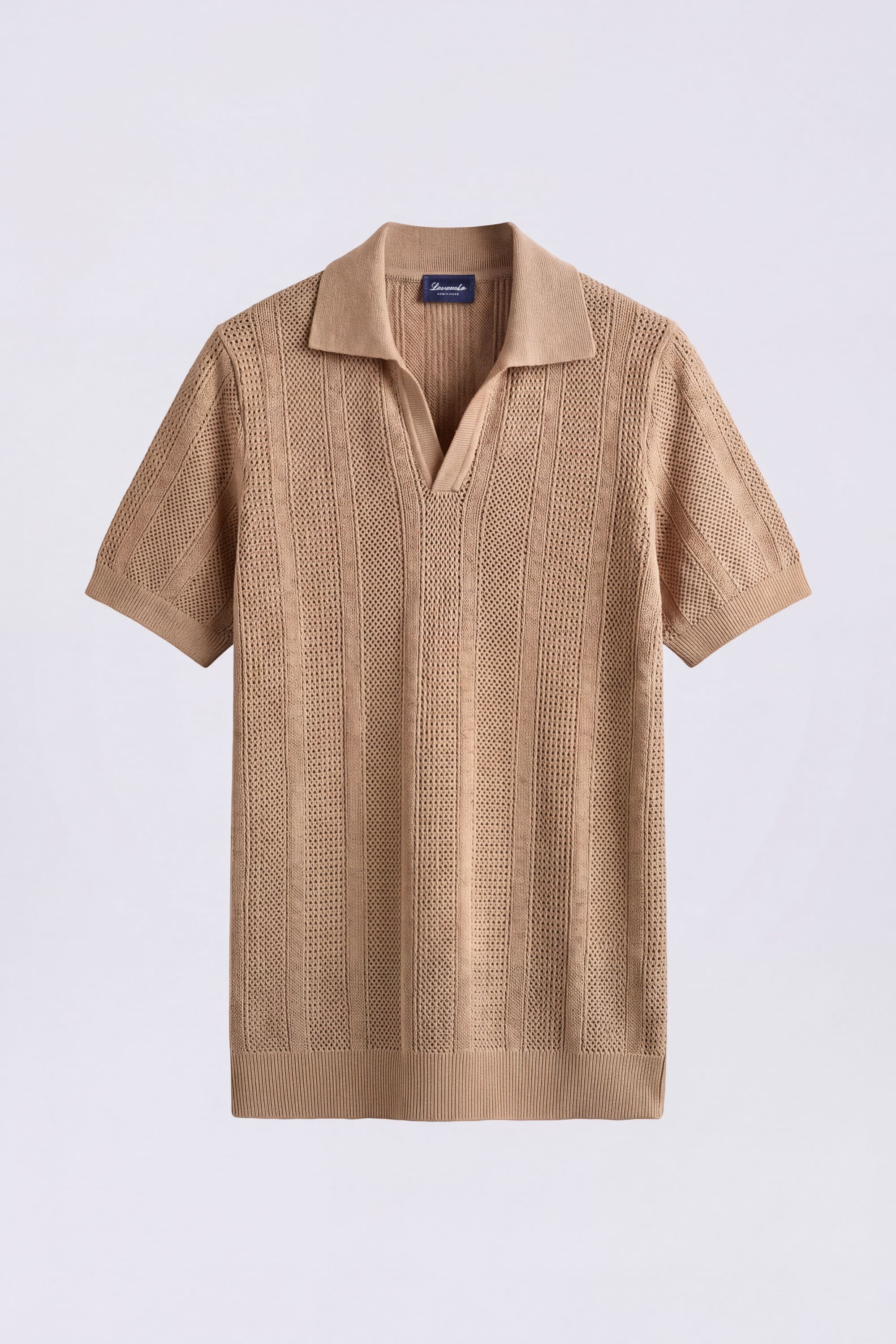 Linen and Cotton Polo