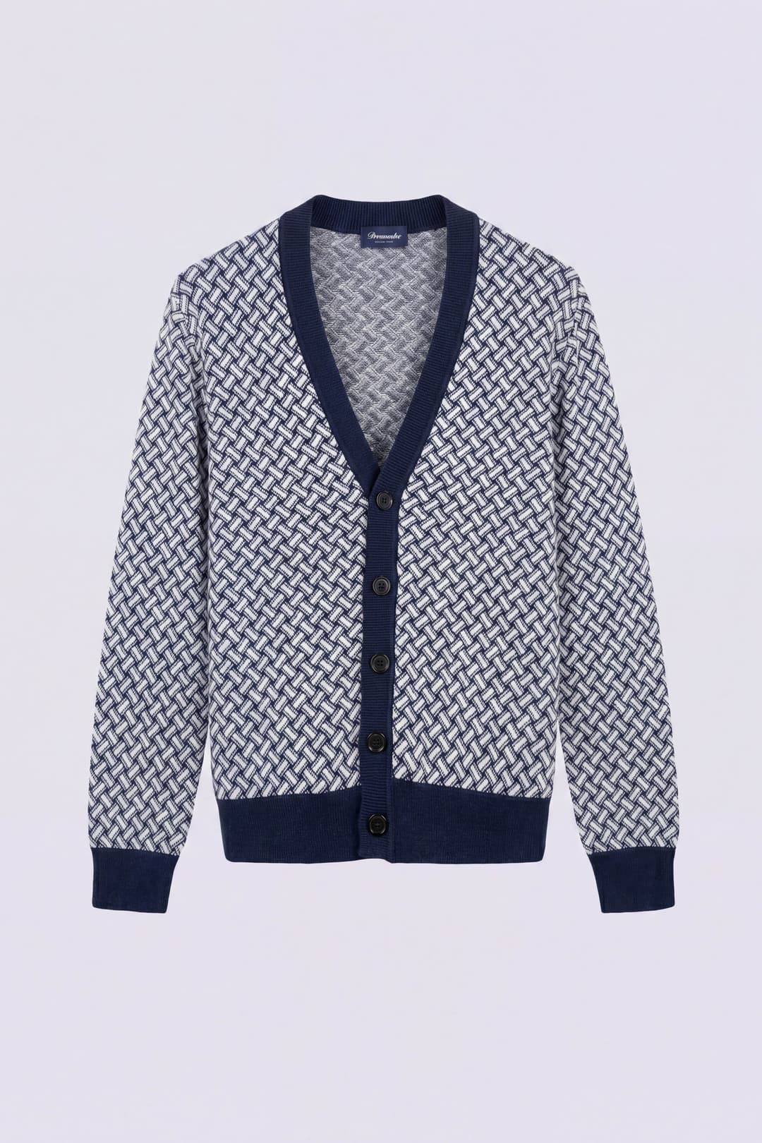 Cardigan Razor Blade in Cotone e Lino