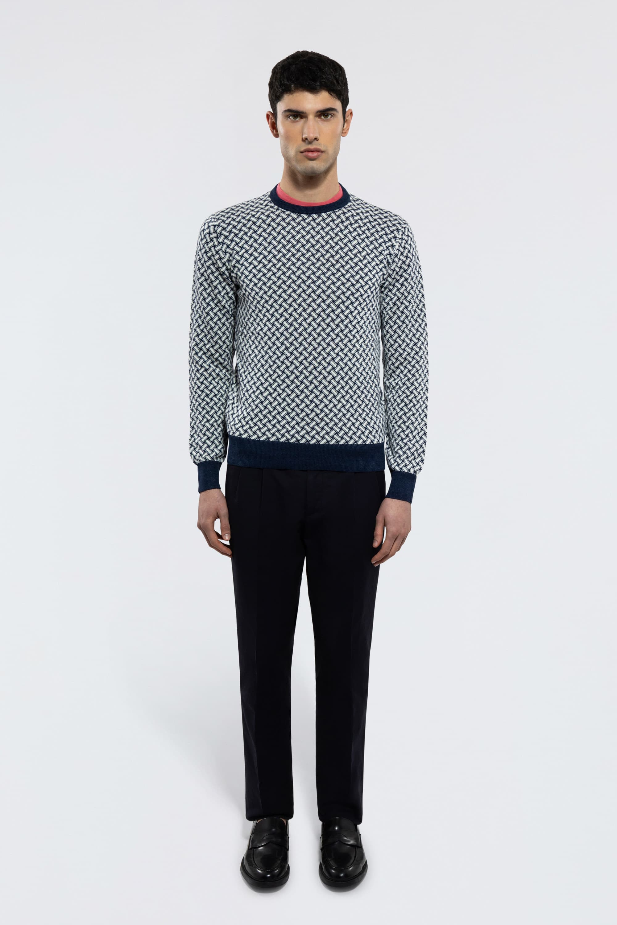 Razor Blade Crew Neck Sweater - Image 2