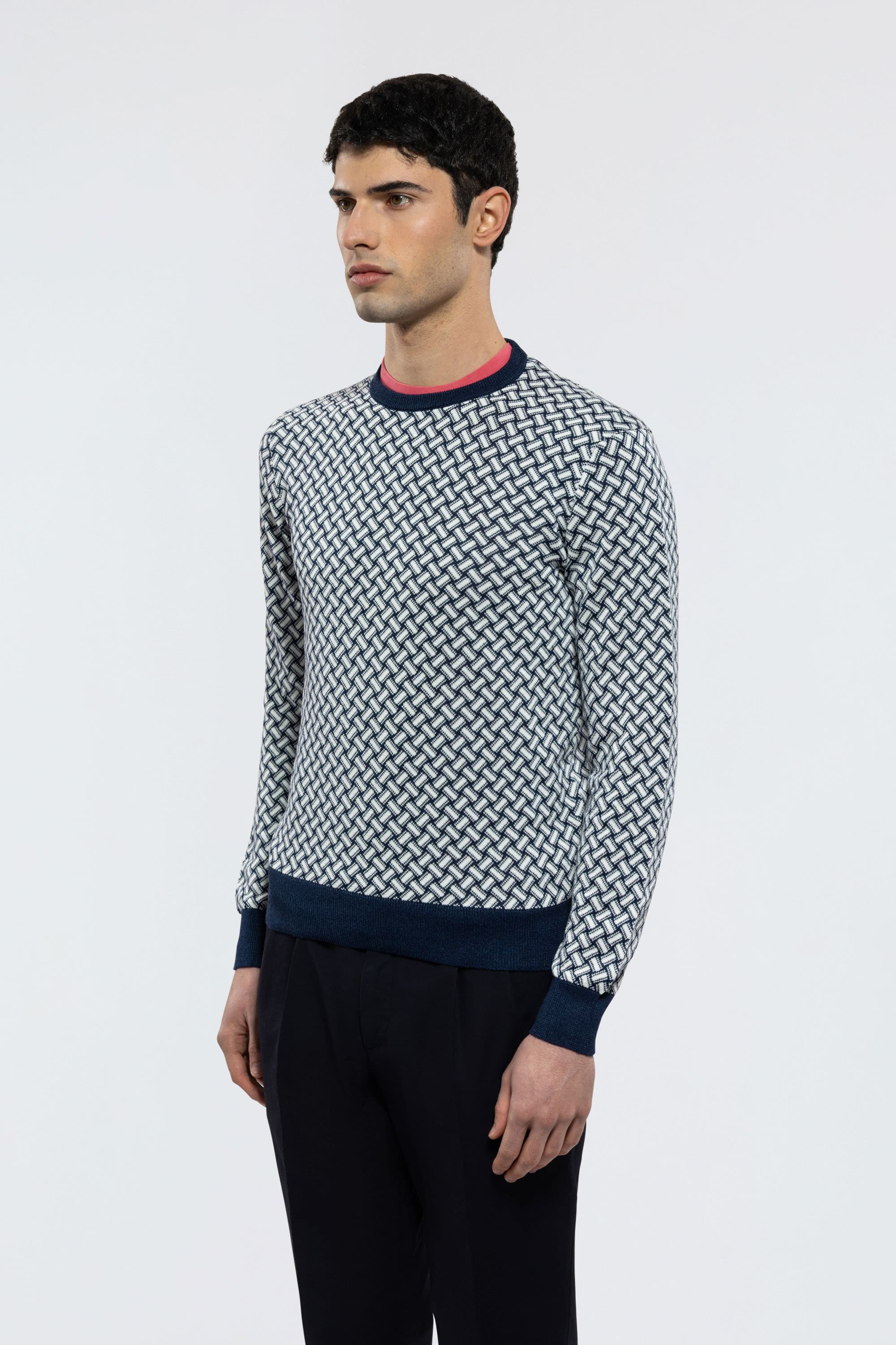 Razor Blade Crew Neck Sweater - Image 3