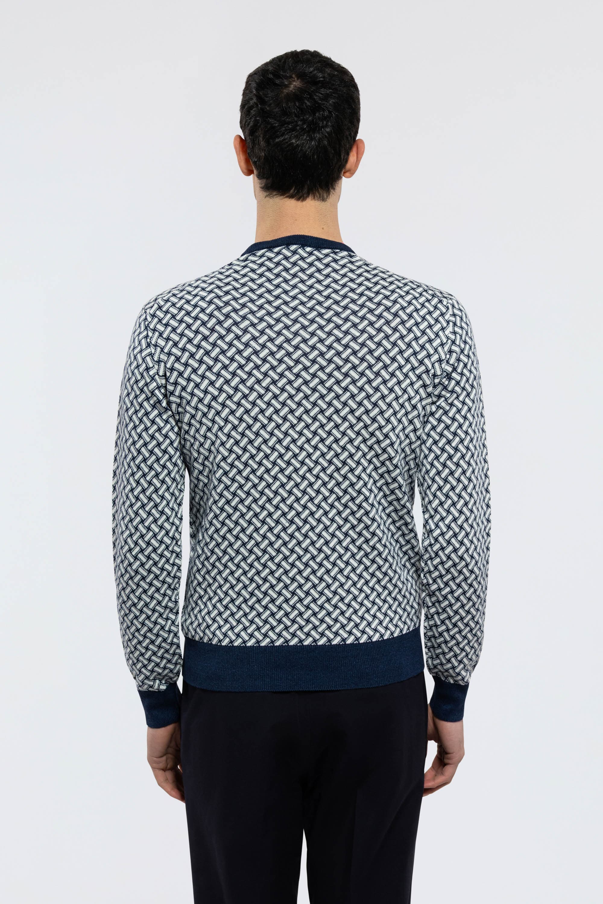 Razor Blade Crew Neck Sweater - Image 4